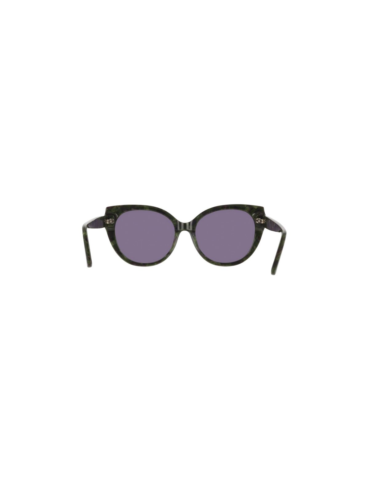 Anne Klein Cat-Eye Marbleized Sunglasses