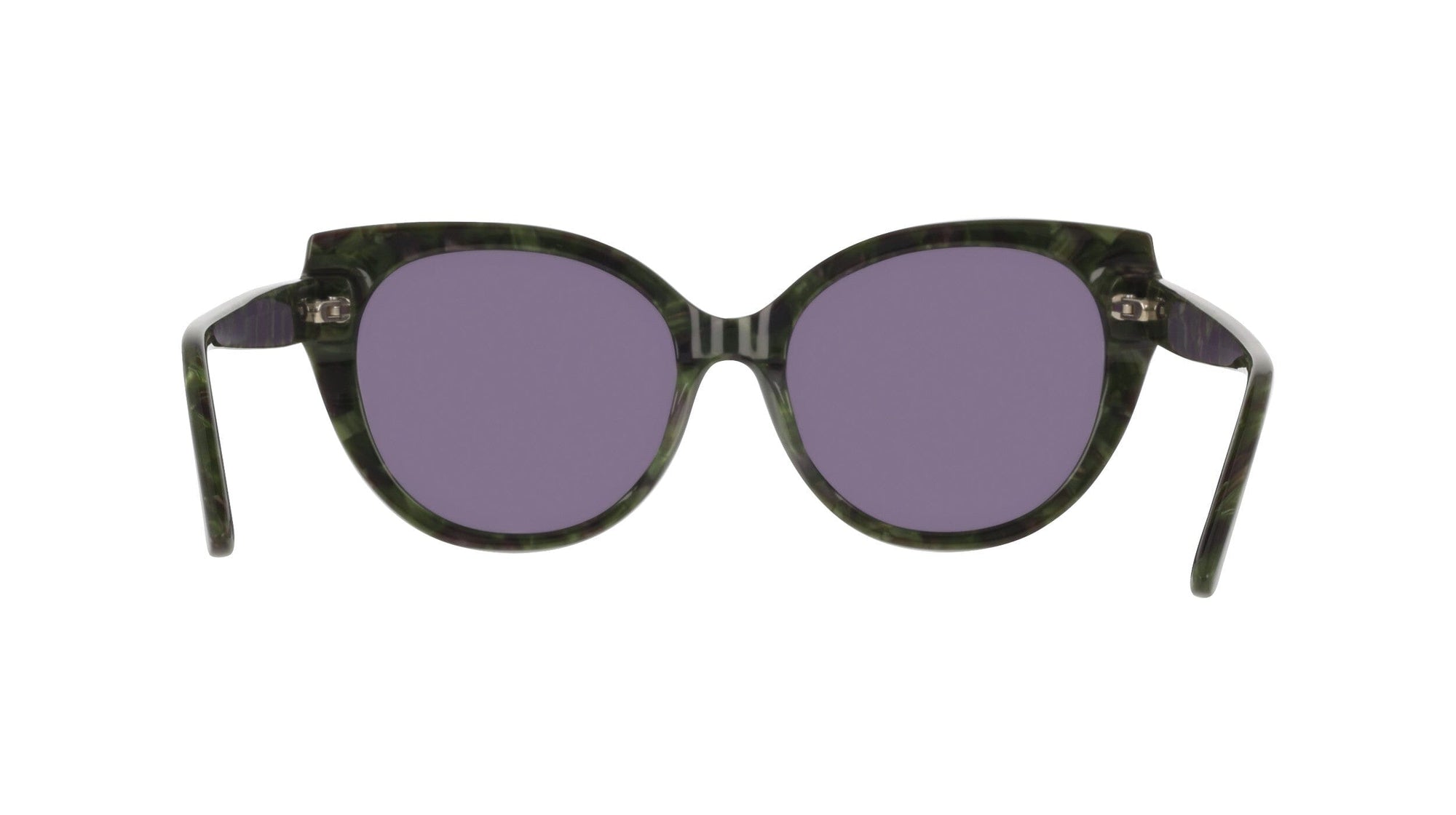 Anne Klein Cat-Eye Marbleized Sunglasses