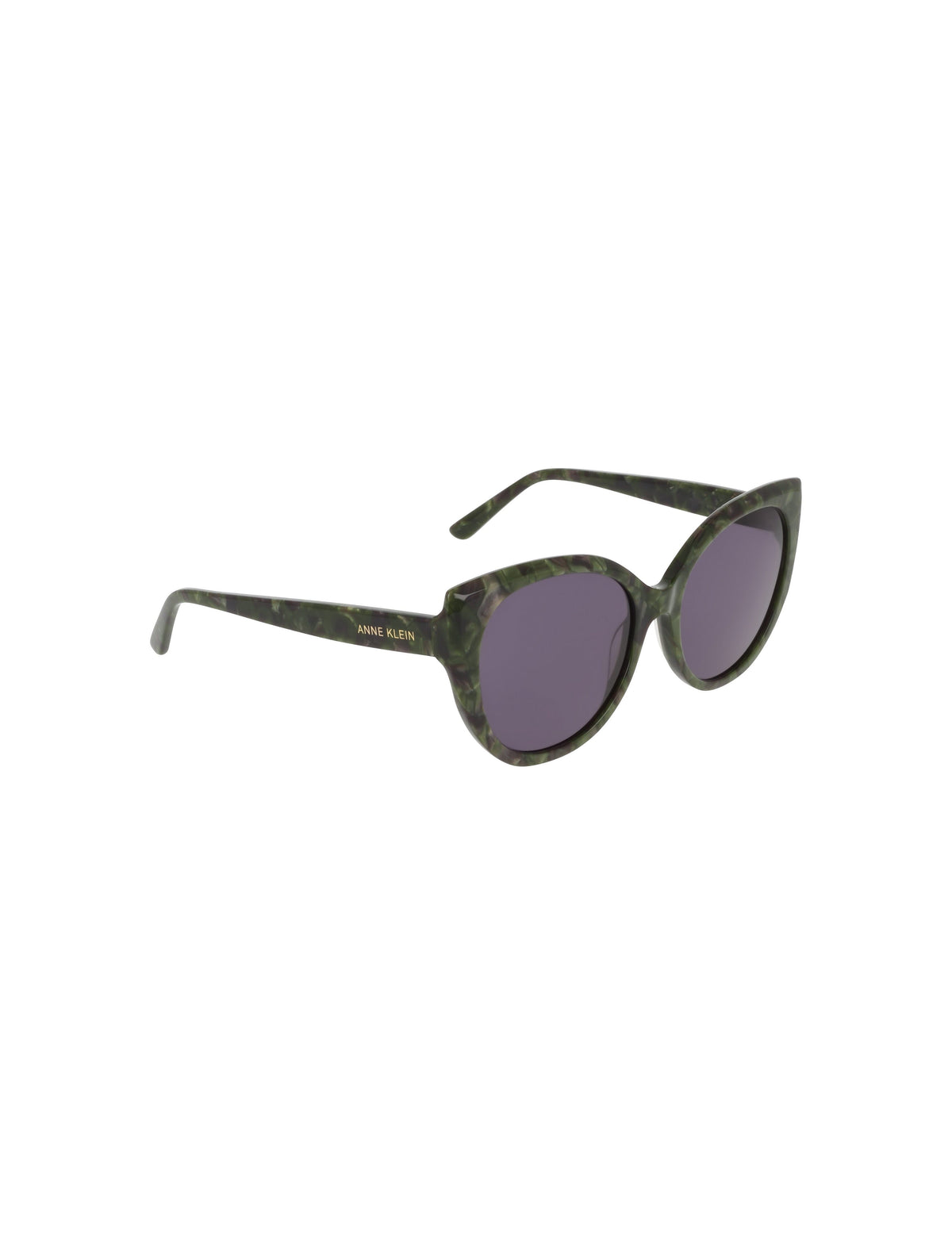 Anne Klein Cat-Eye Marbleized Sunglasses