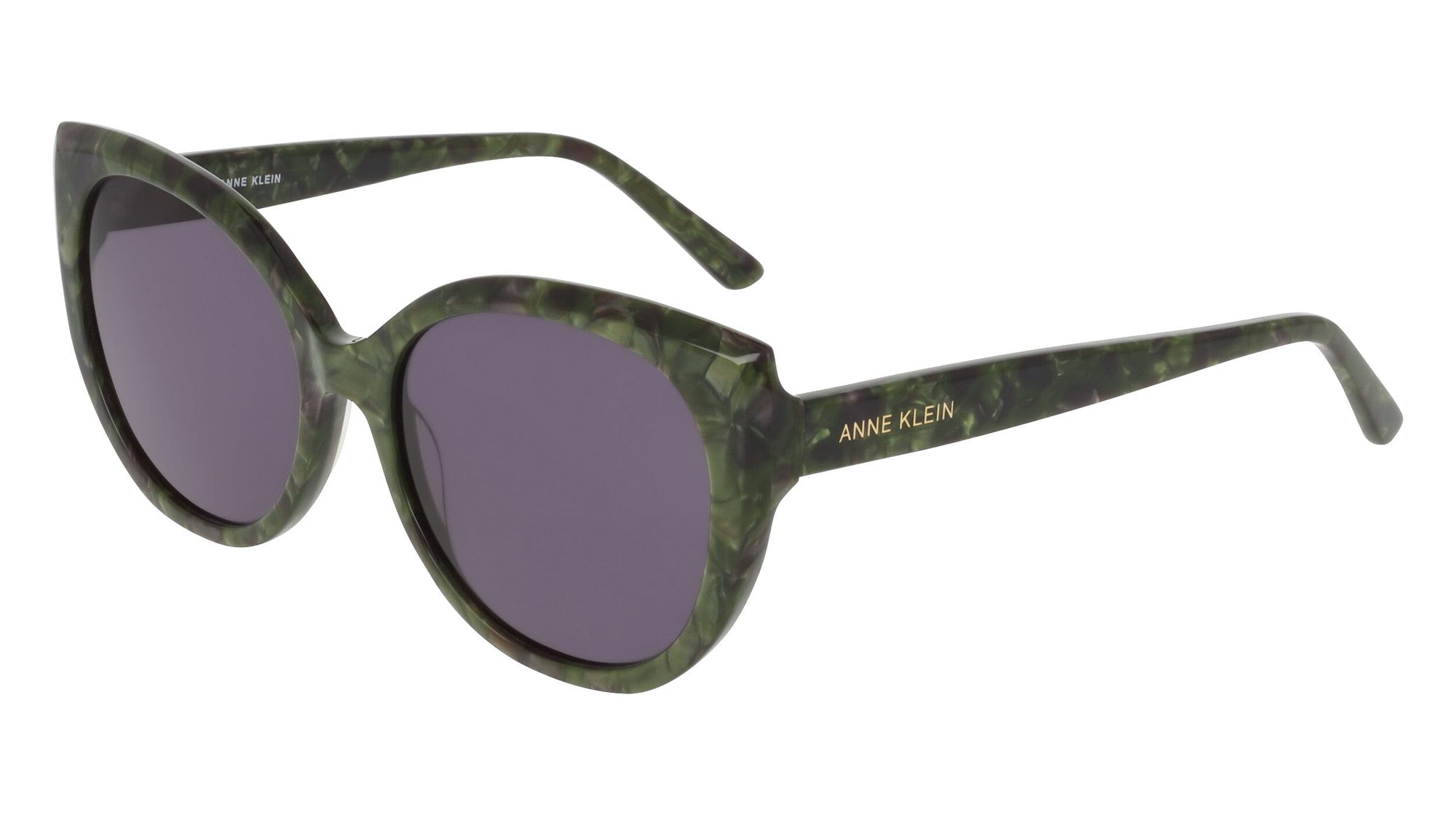 Anne Klein Cat-Eye Marbleized Sunglasses