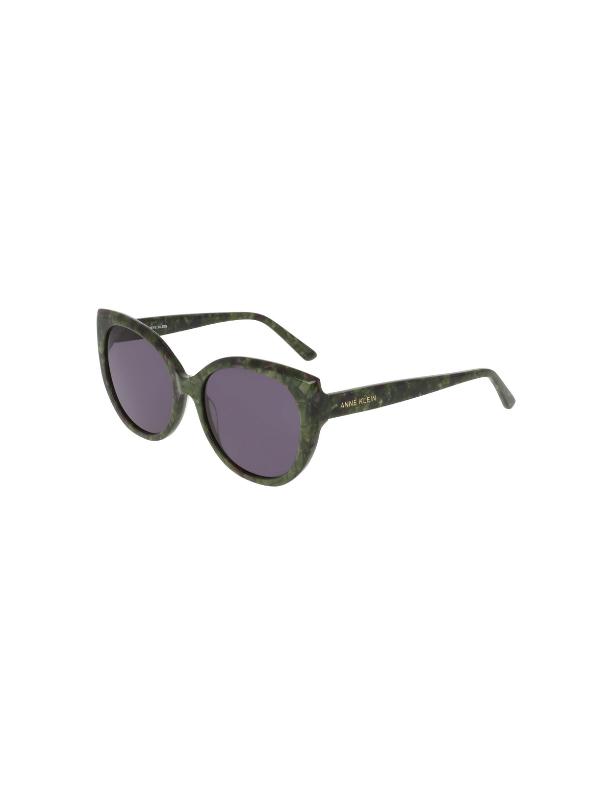 Anne Klein Cat-Eye Marbleized Sunglasses