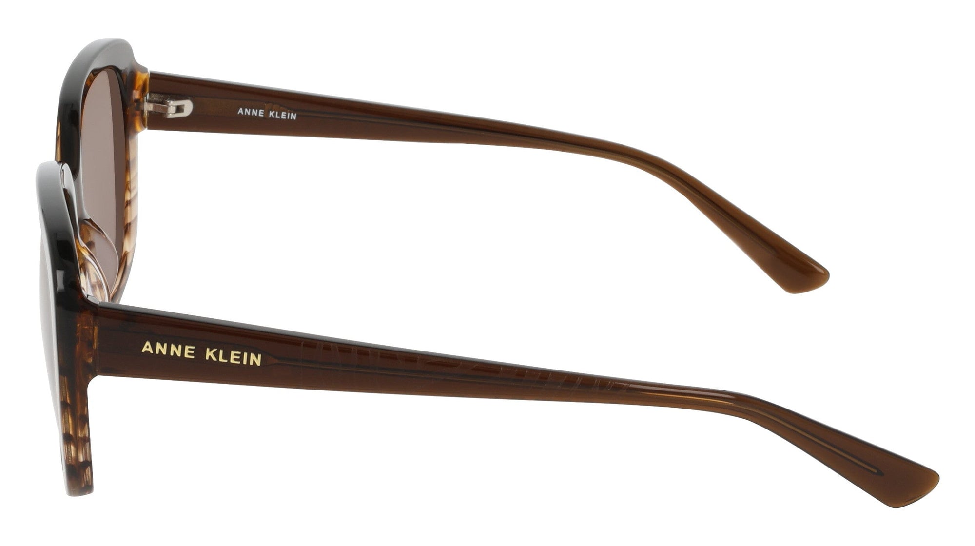 Anne Klein Oversized Square Frame Gradient Lens Sunglasses