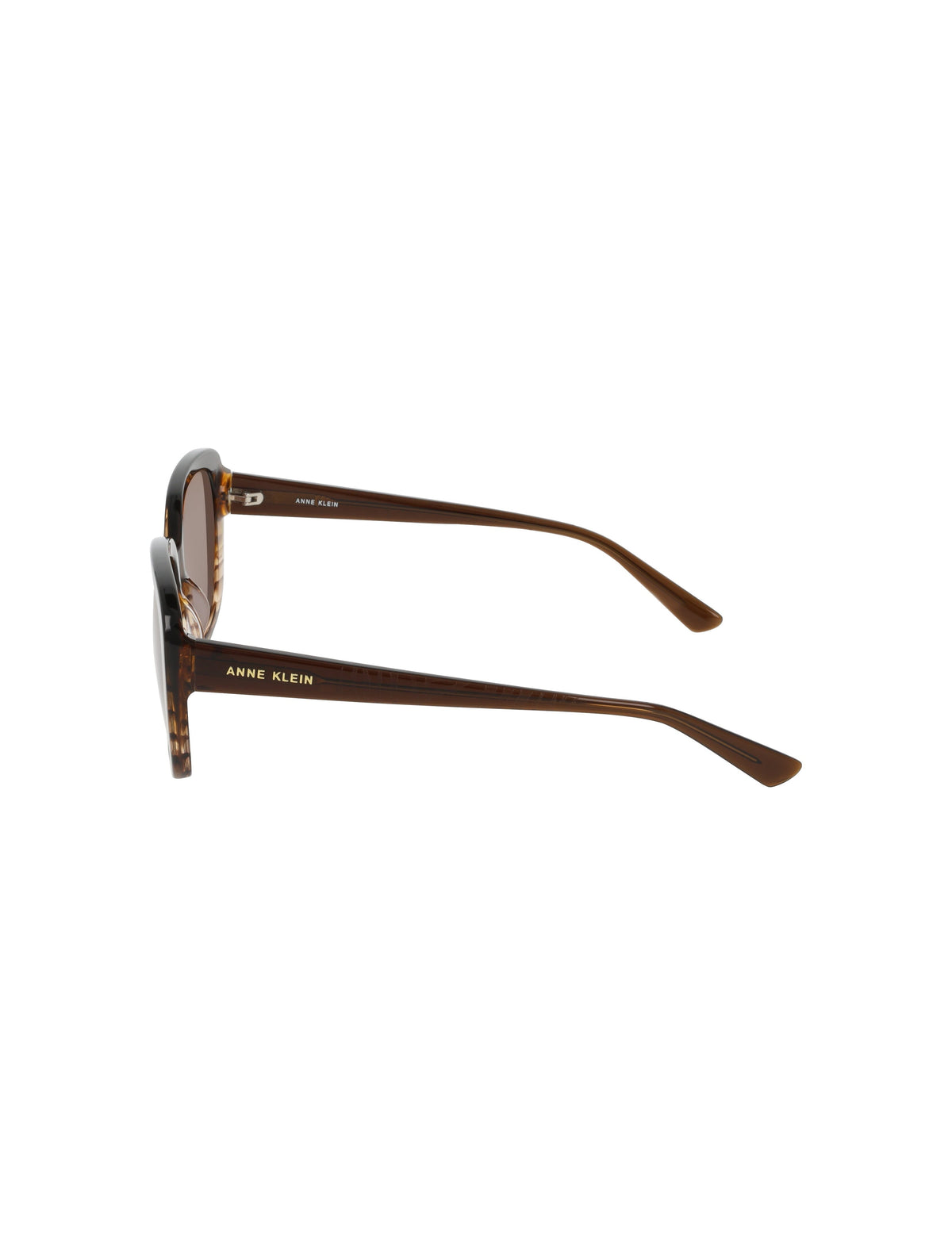 Anne Klein Oversized Square Frame Gradient Lens Sunglasses