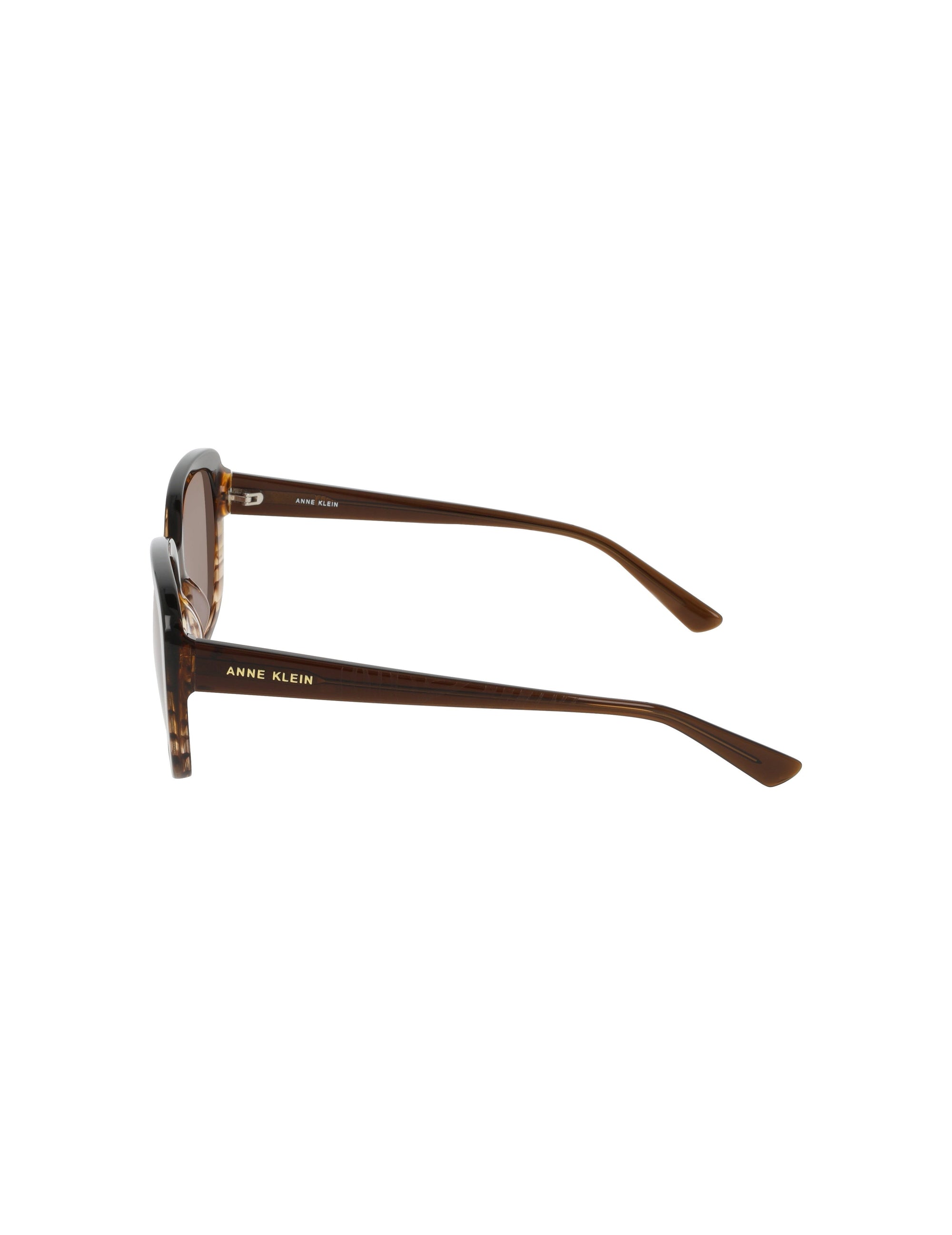 Anne Klein Oversized Square Frame Gradient Lens Sunglasses