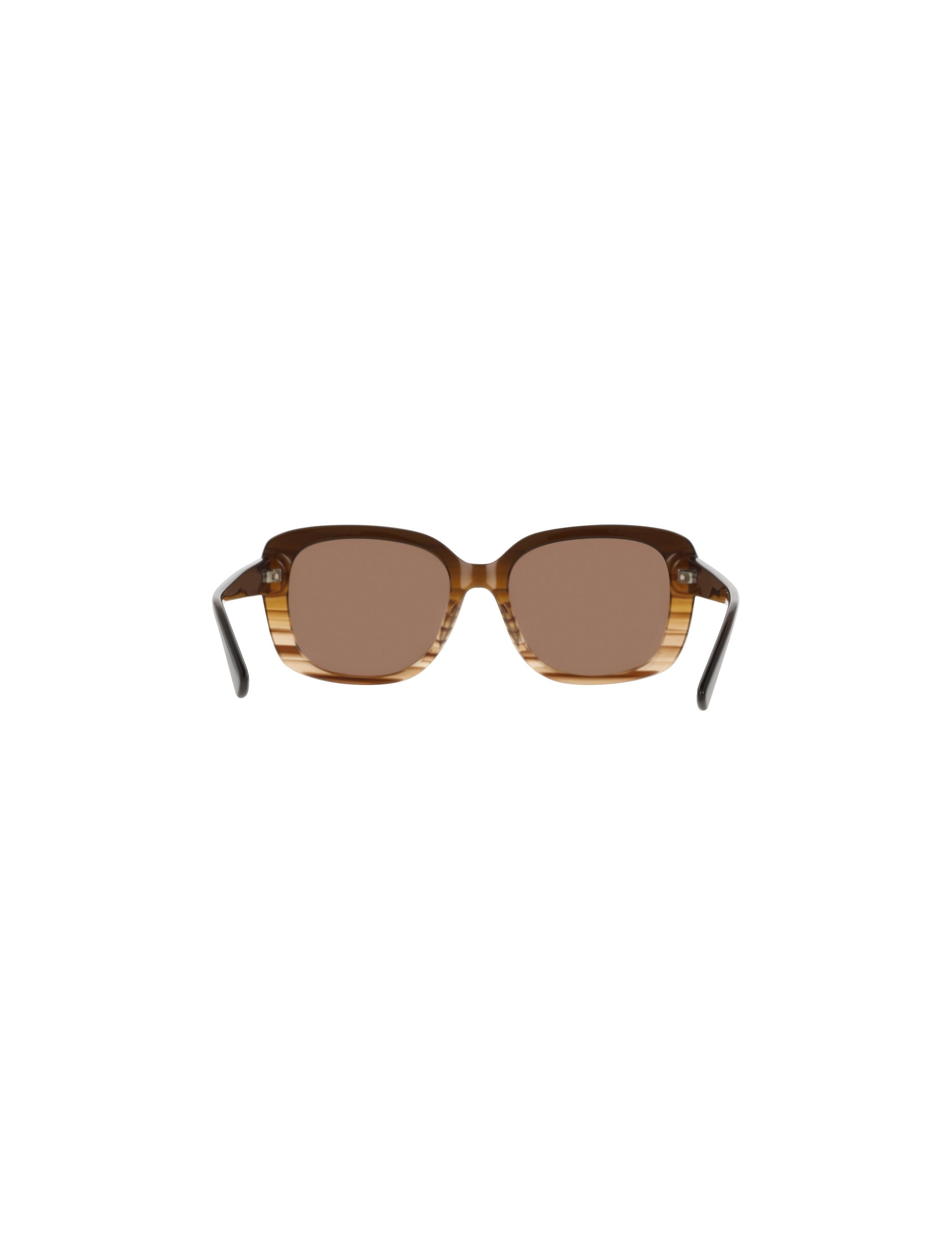 Anne Klein Oversized Square Frame Gradient Lens Sunglasses
