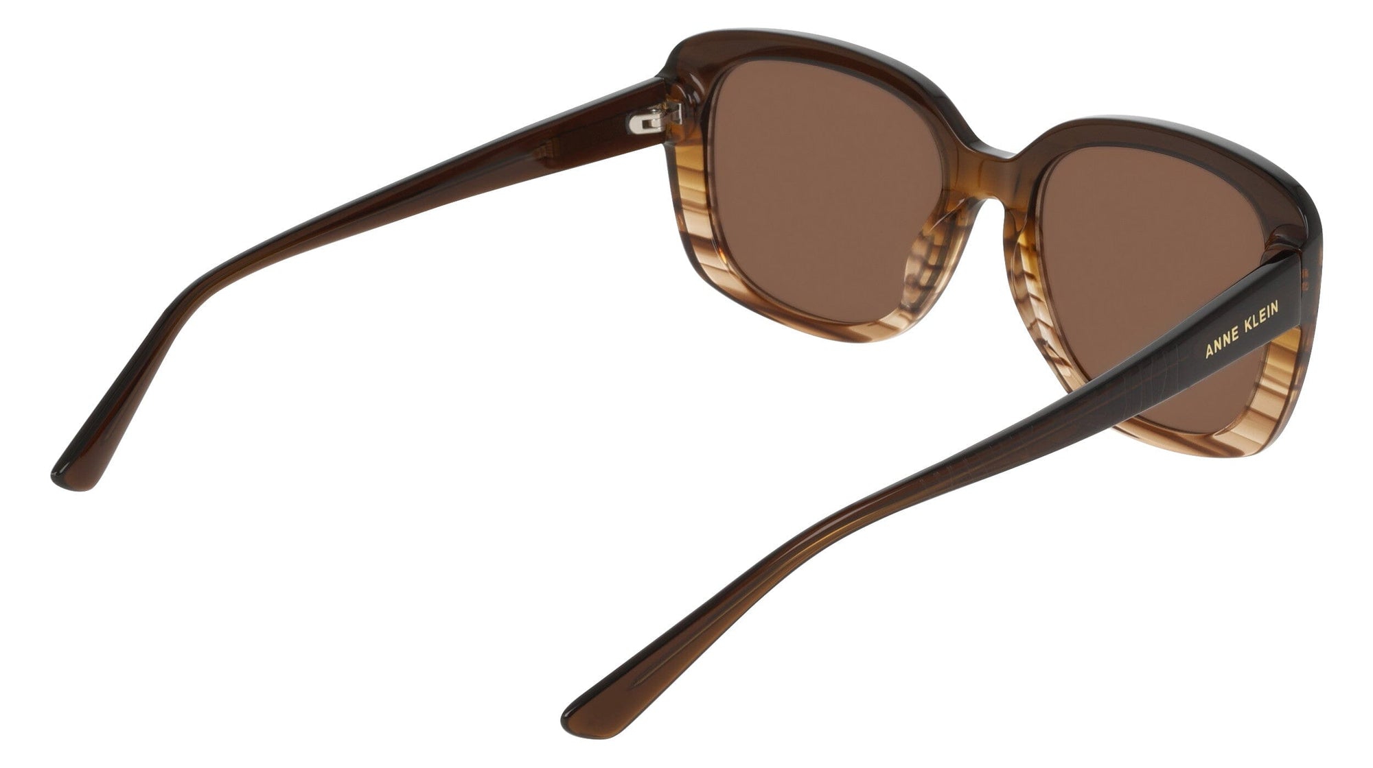 Anne Klein Oversized Square Frame Gradient Lens Sunglasses