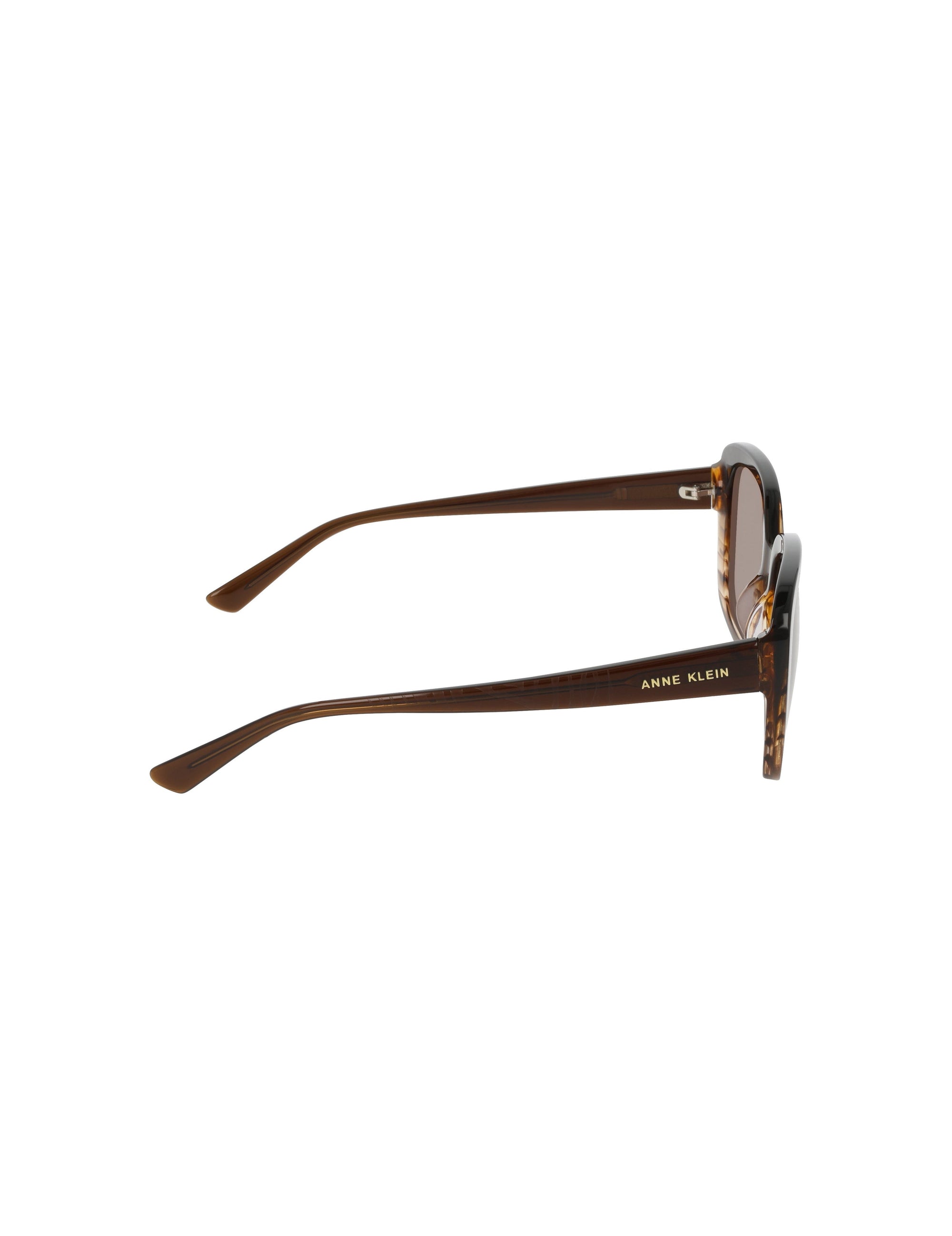 Anne Klein Oversized Square Frame Gradient Lens Sunglasses