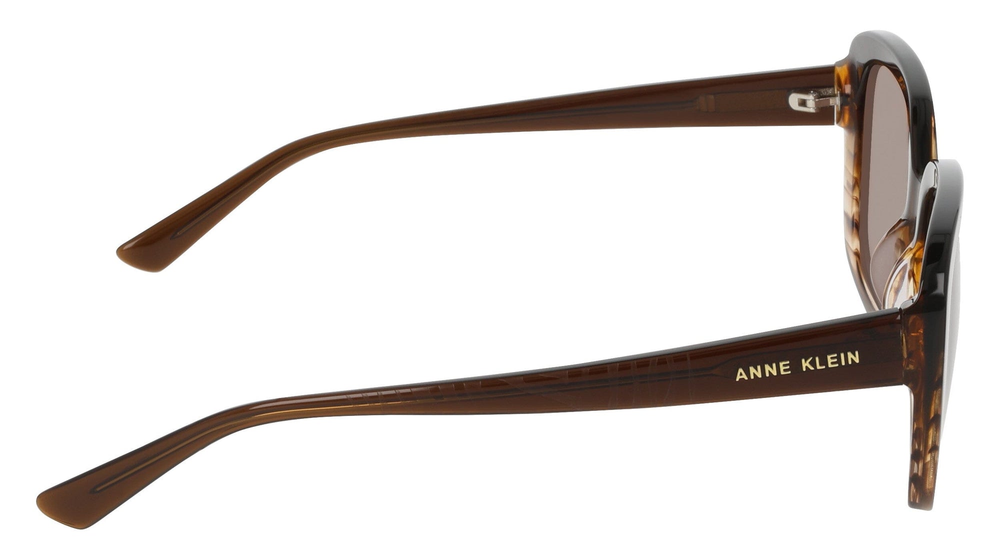 Anne Klein Oversized Square Frame Gradient Lens Sunglasses