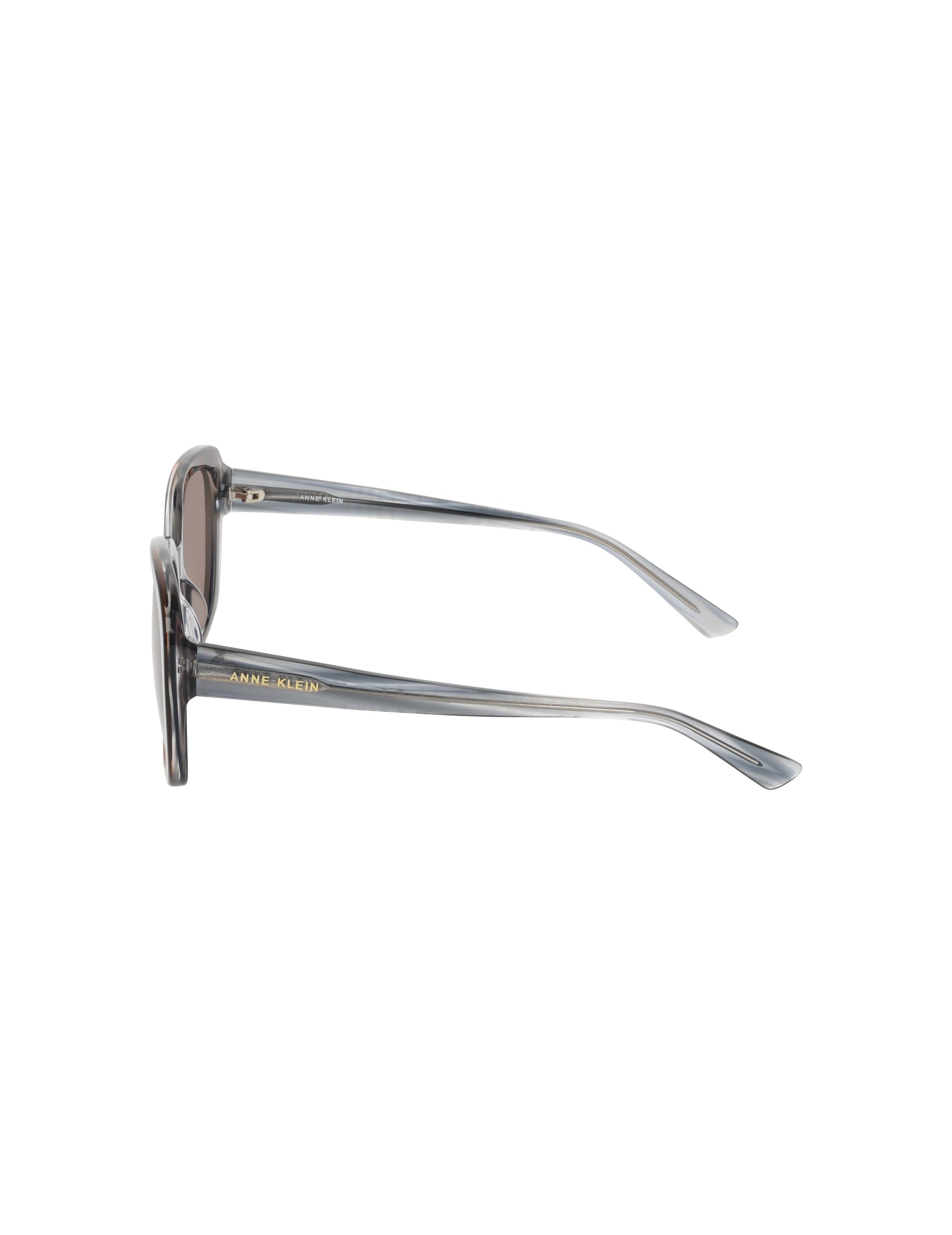 Anne Klein Oversized Square Frame Gradient Lens Sunglasses