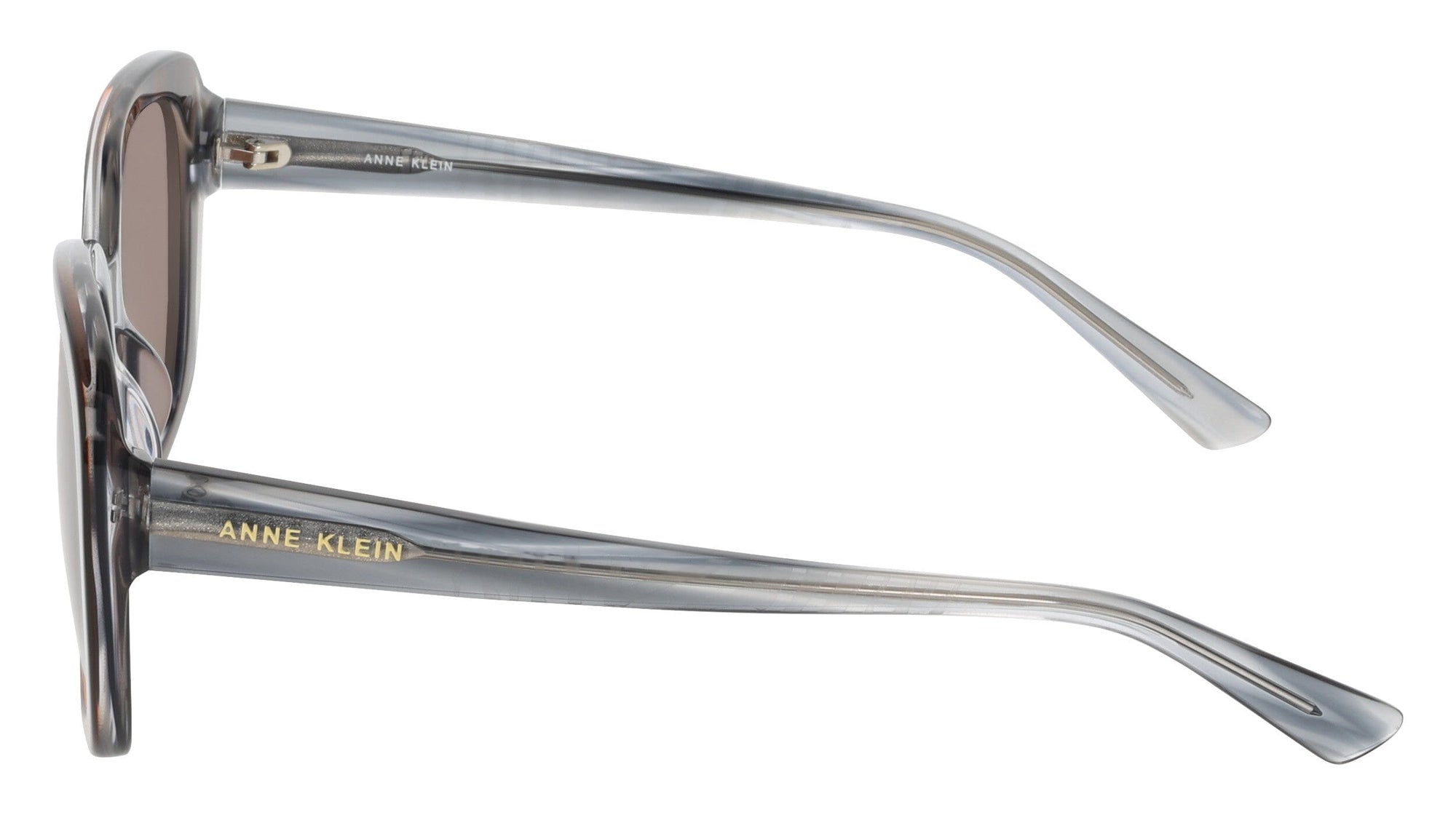 Anne Klein Oversized Square Frame Gradient Lens Sunglasses