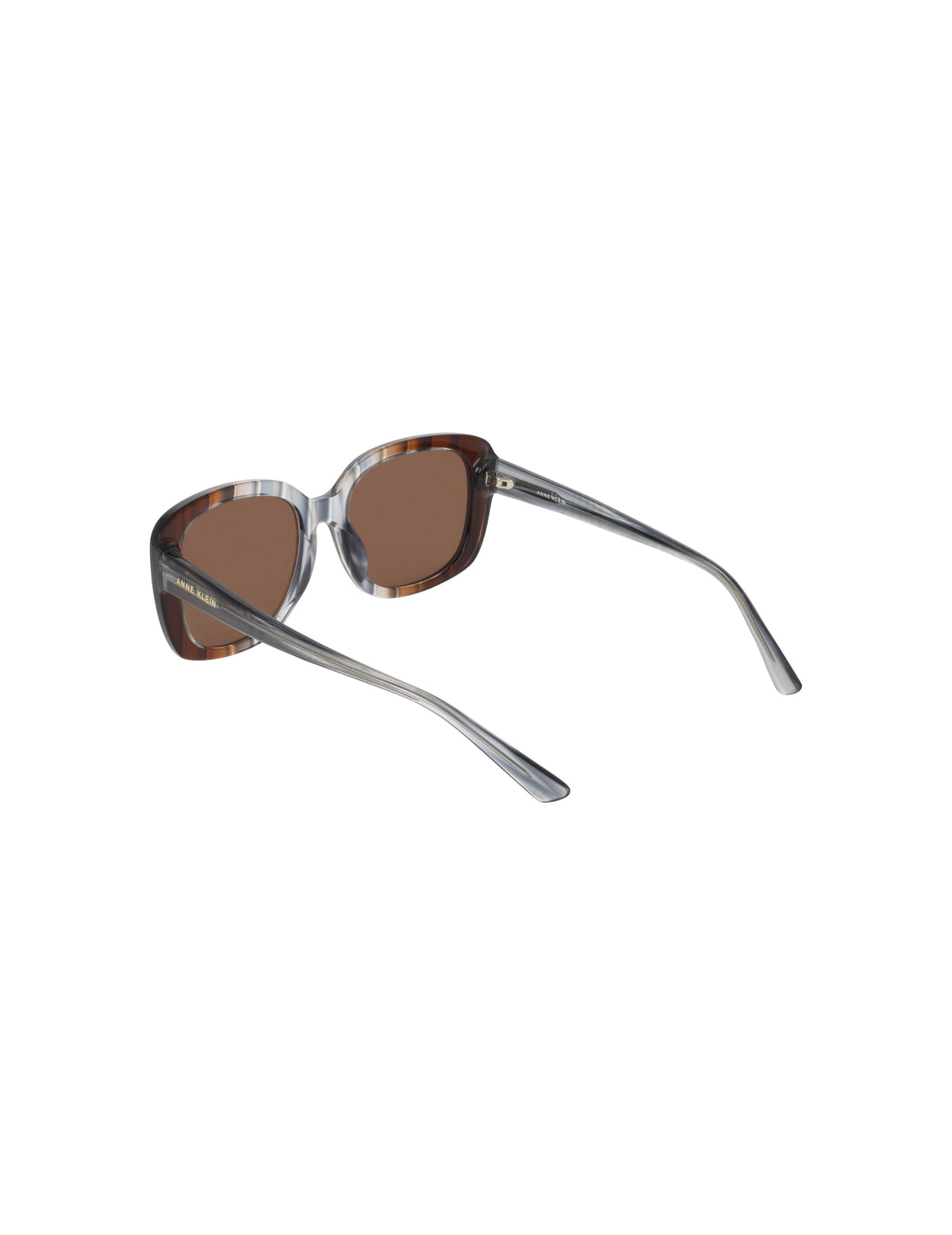 Anne Klein Oversized Square Frame Gradient Lens Sunglasses