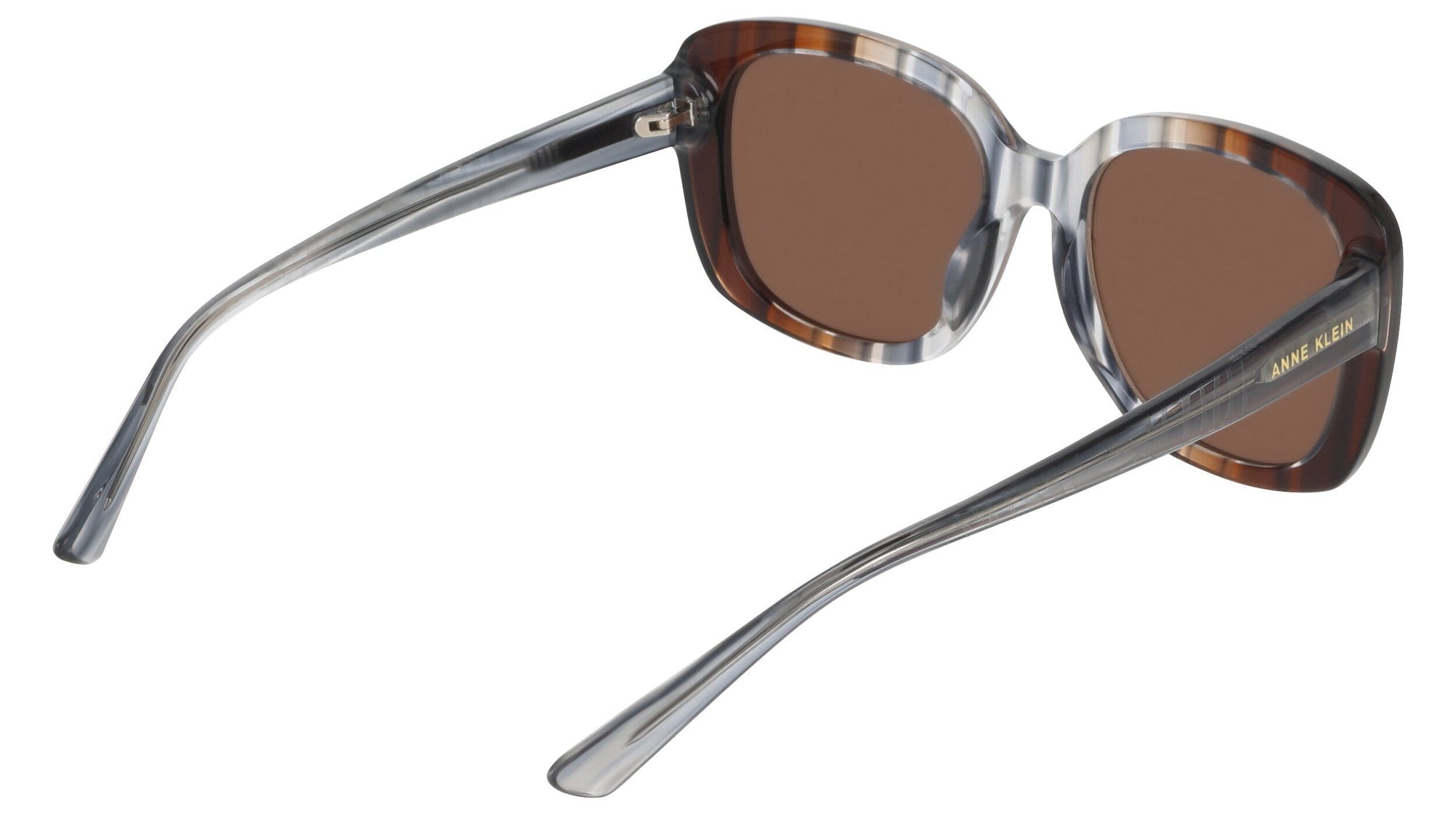 Anne Klein Oversized Square Frame Gradient Lens Sunglasses