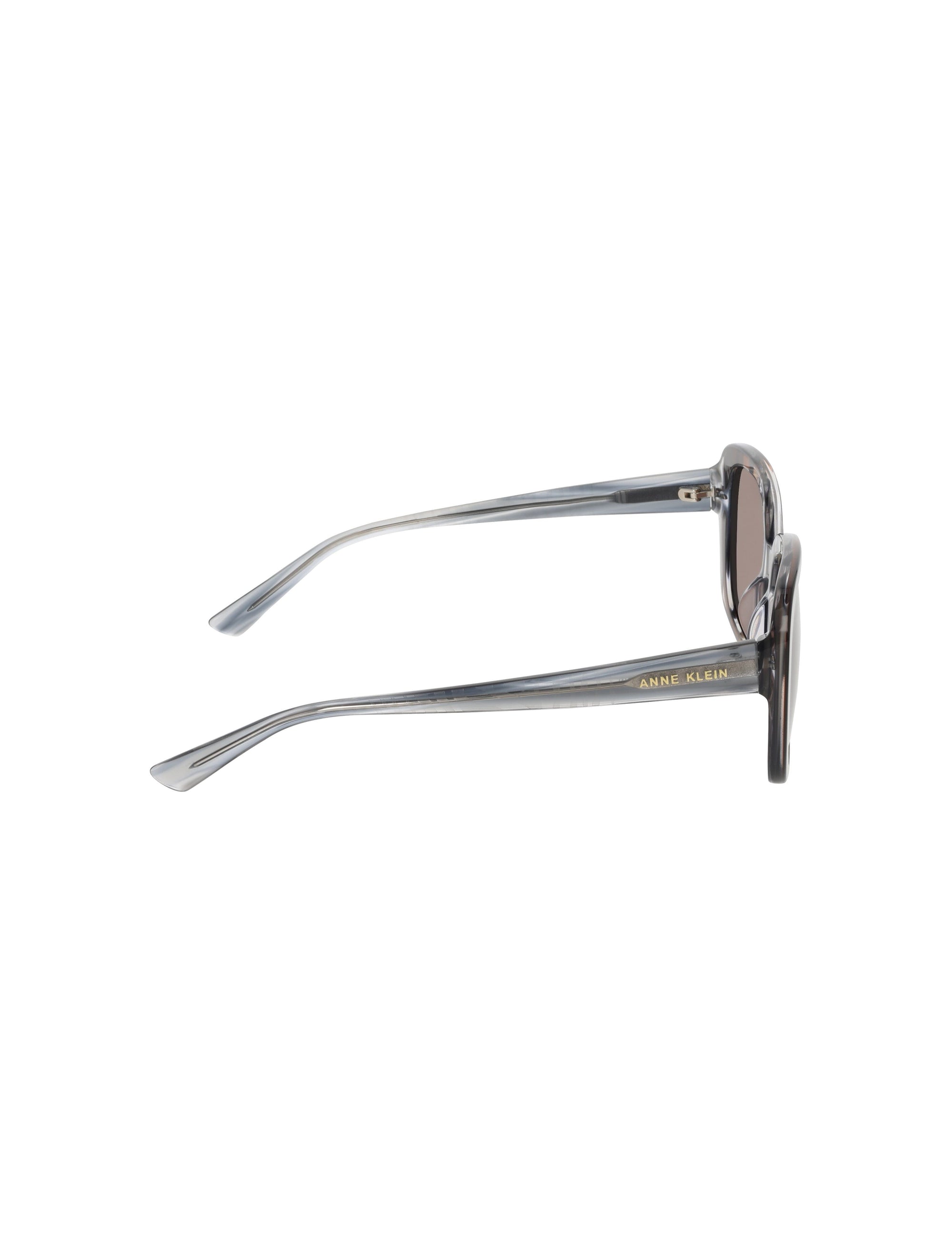 Anne Klein Oversized Square Frame Gradient Lens Sunglasses