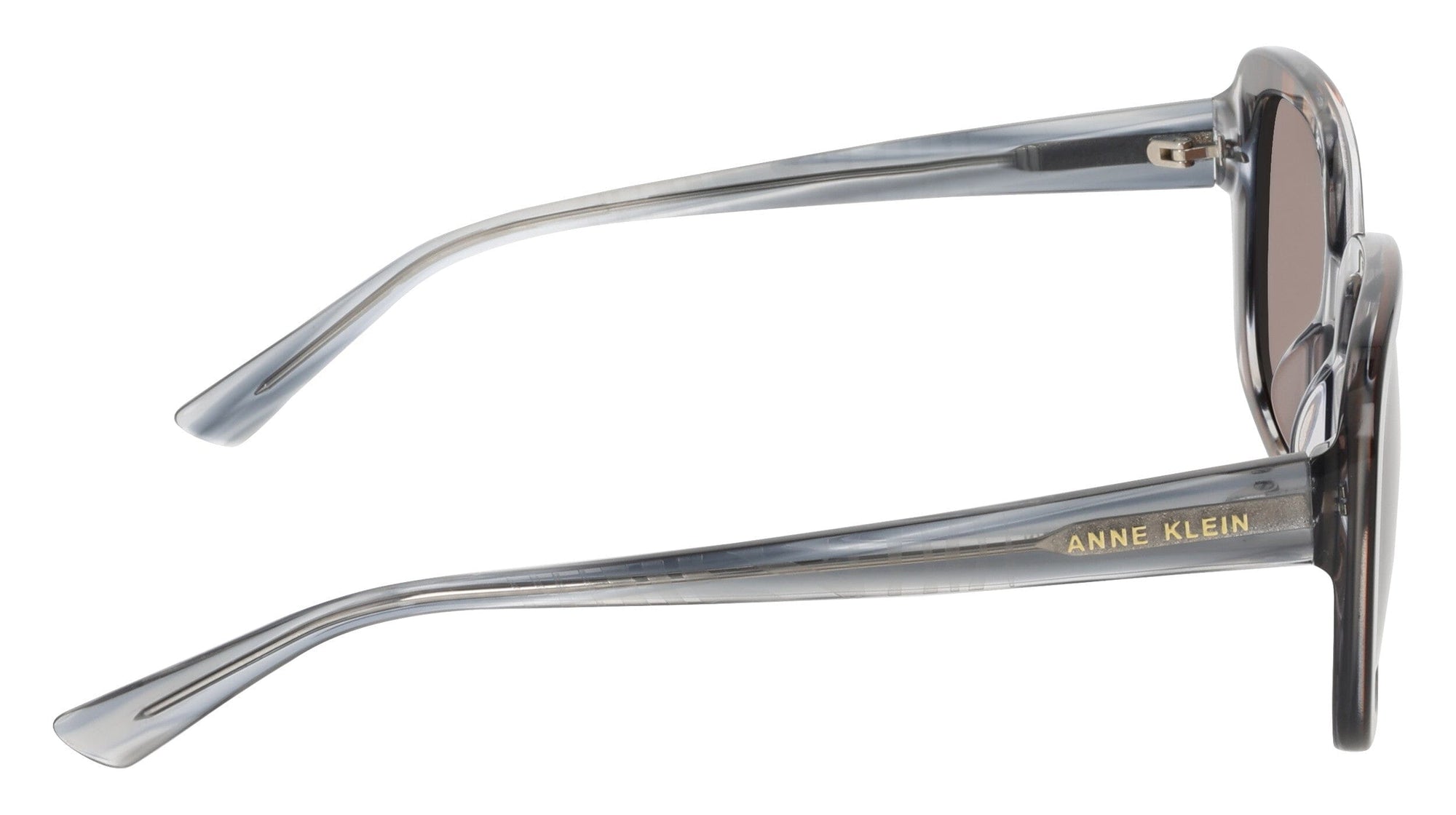 Anne Klein Oversized Square Frame Gradient Lens Sunglasses