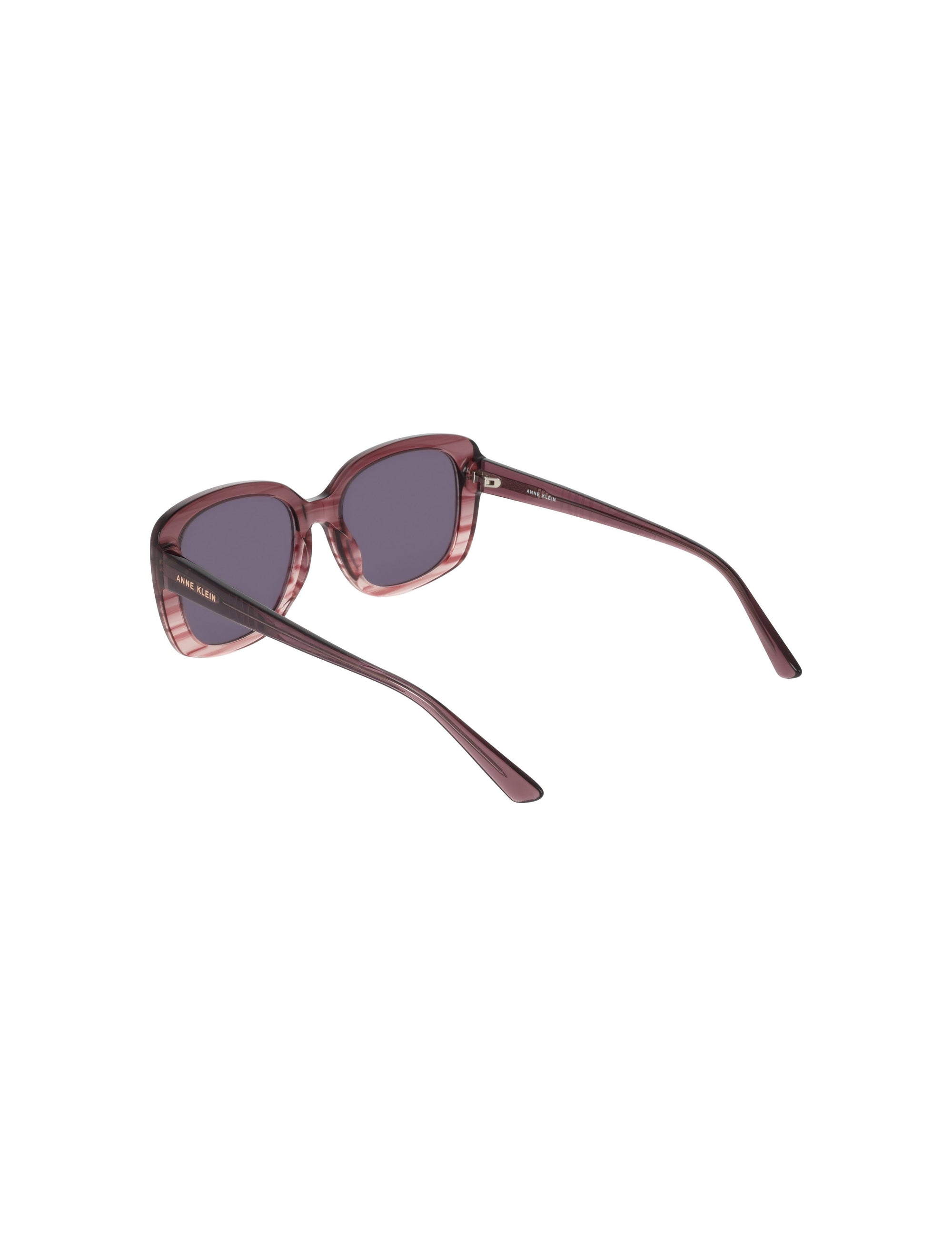 Anne Klein Oversized Square Frame Gradient Lens Sunglasses