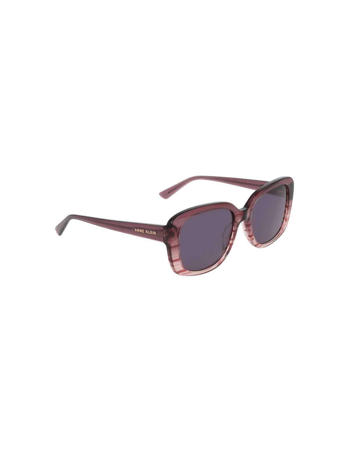 Anne Klein Oversized Square Frame Gradient Lens Sunglasses
