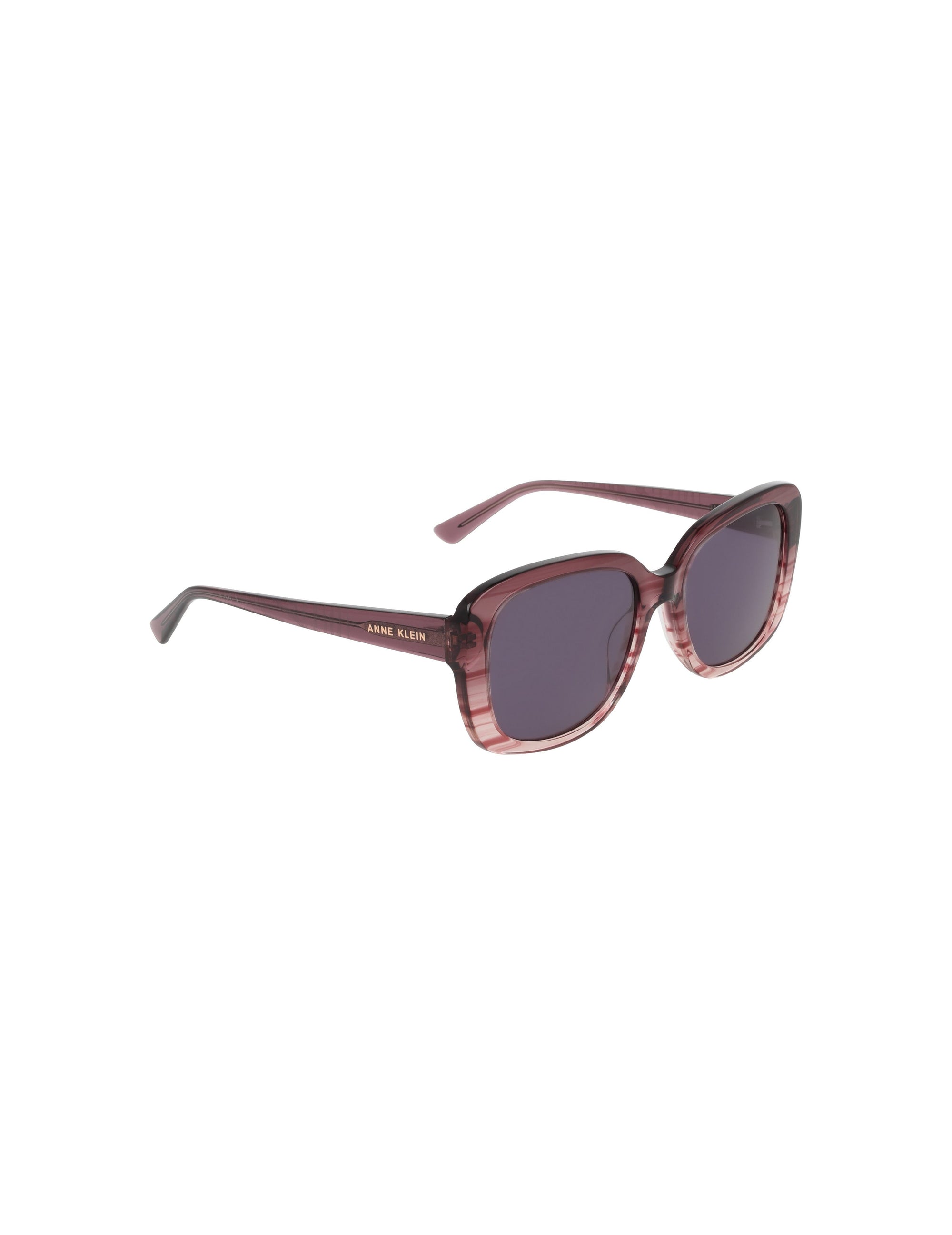 Anne Klein Oversized Square Frame Gradient Lens Sunglasses