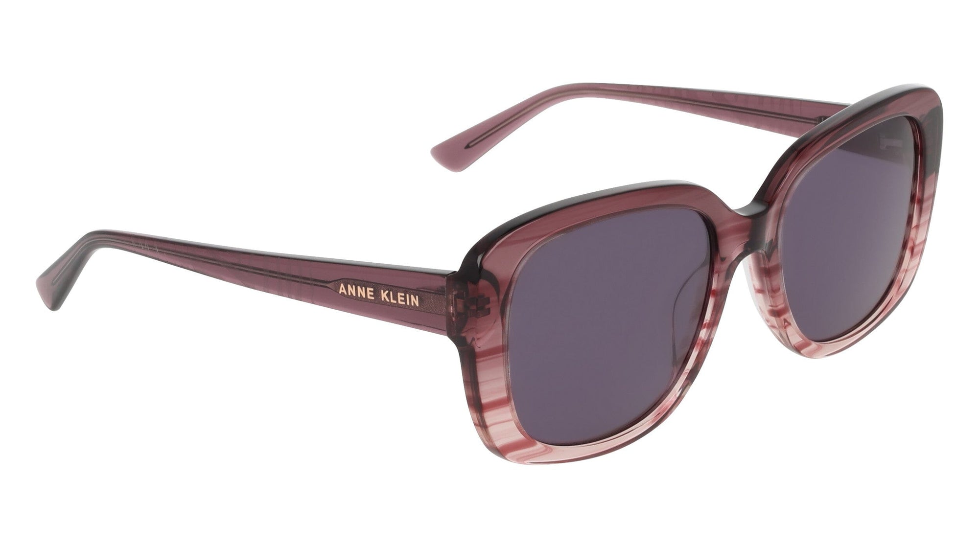 Anne Klein Oversized Square Frame Gradient Lens Sunglasses