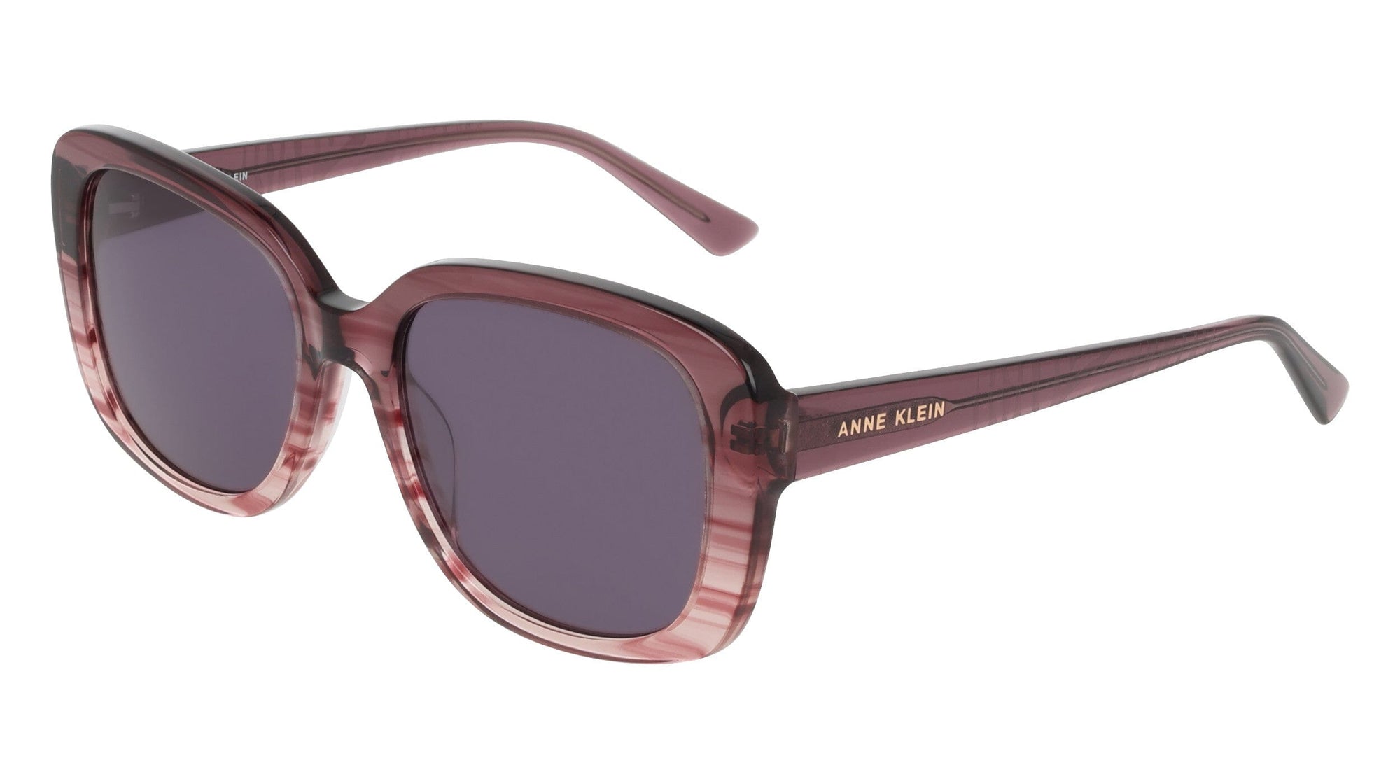 Anne Klein Oversized Square Frame Gradient Lens Sunglasses