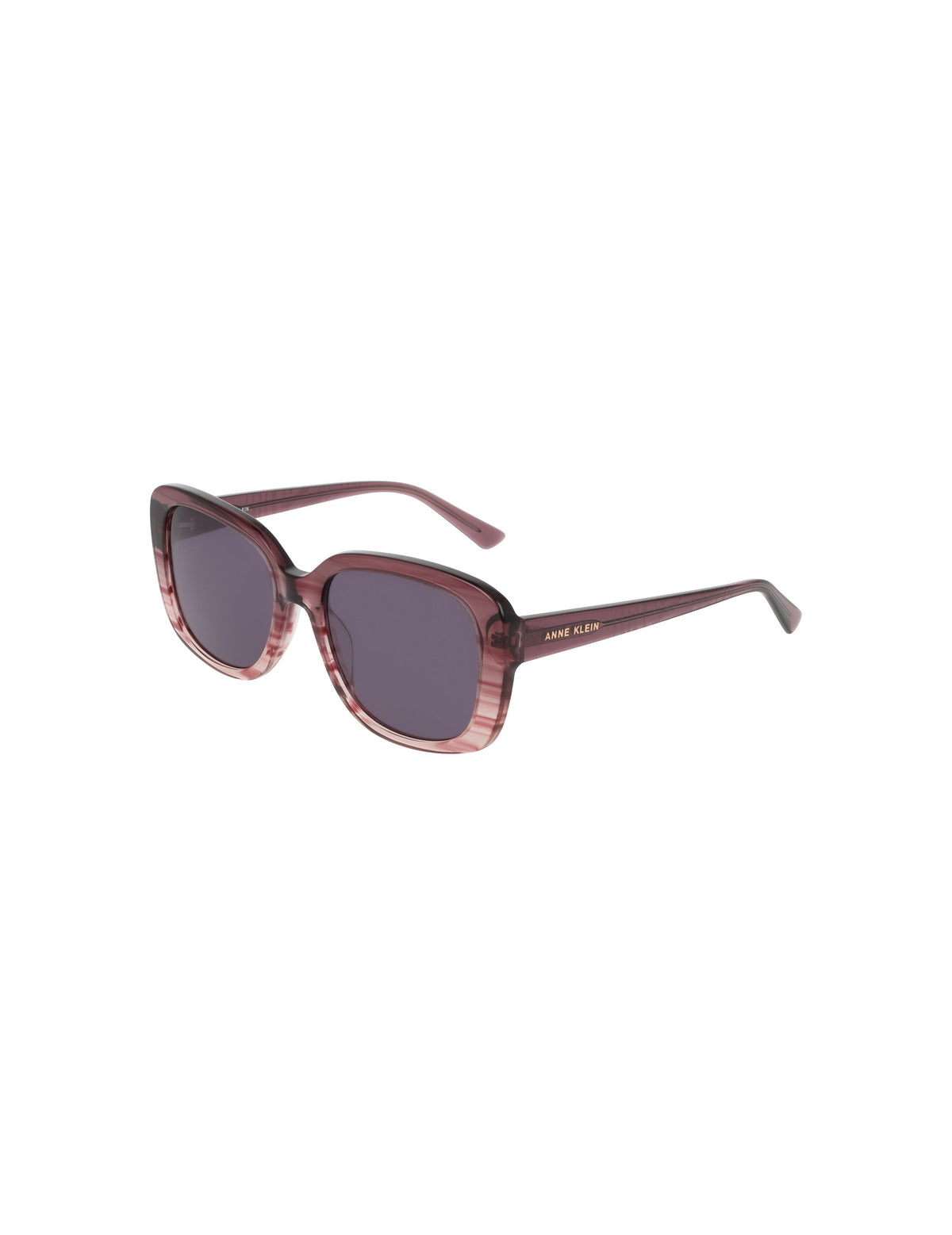 Anne Klein Oversized Square Frame Gradient Lens Sunglasses