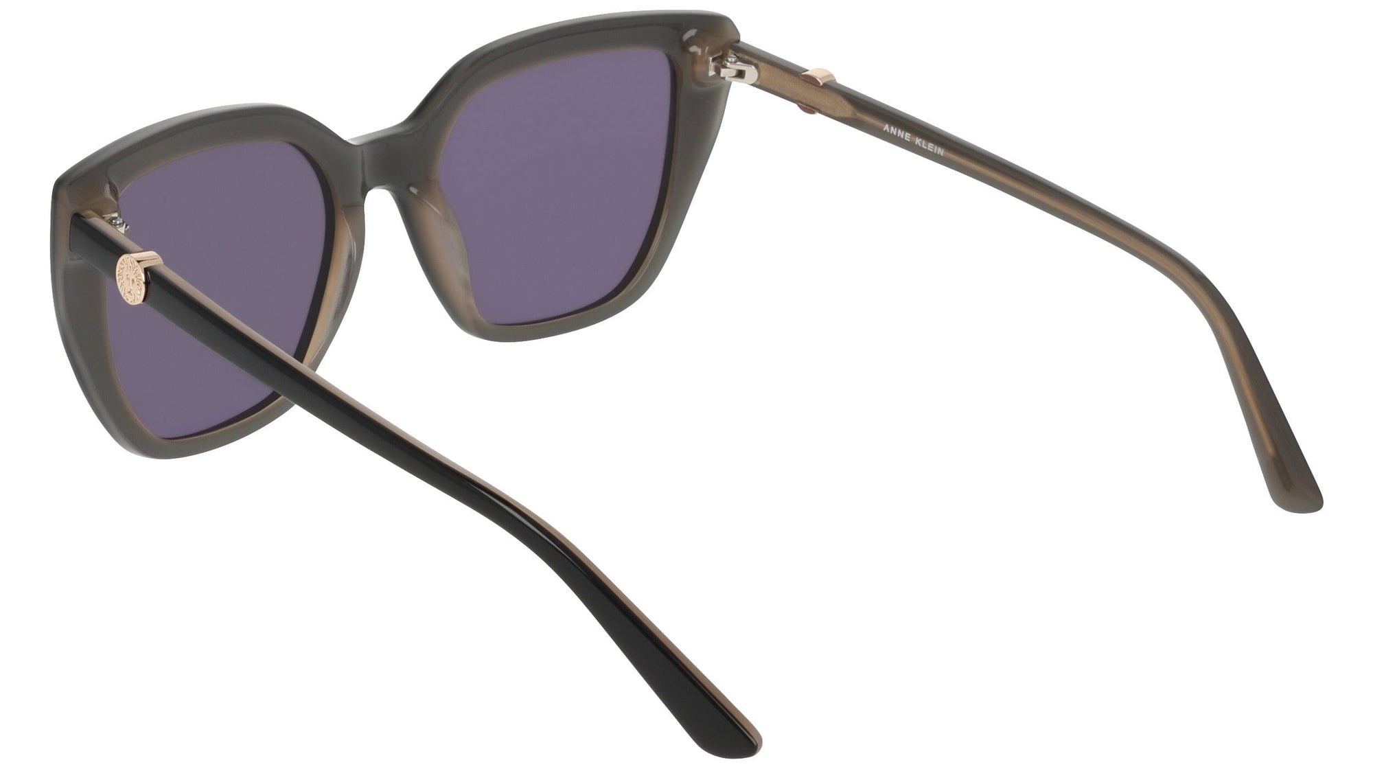 Anne Klein Square Acetate Sunglasses with Uplifting Frame