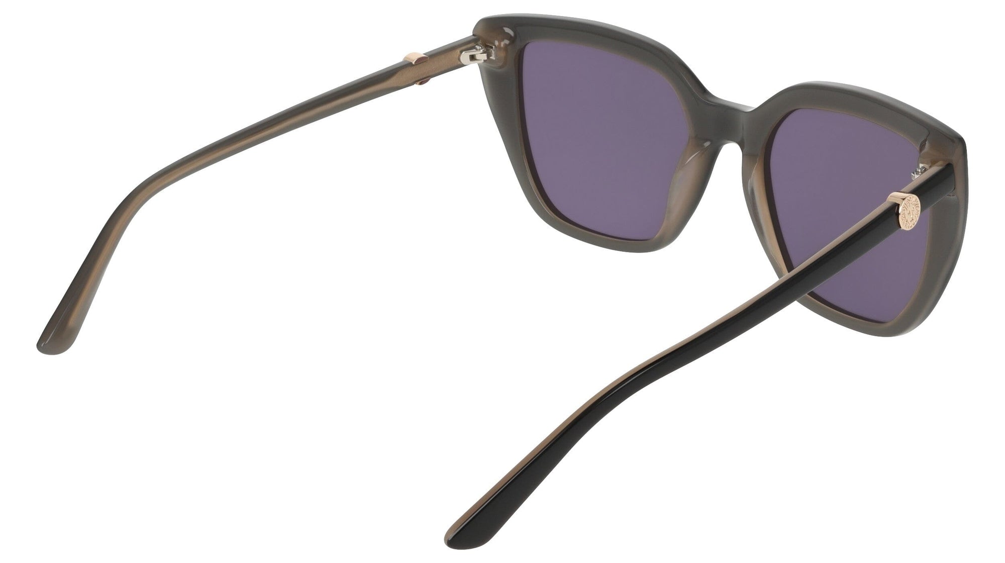 Anne Klein Square Acetate Sunglasses with Uplifting Frame