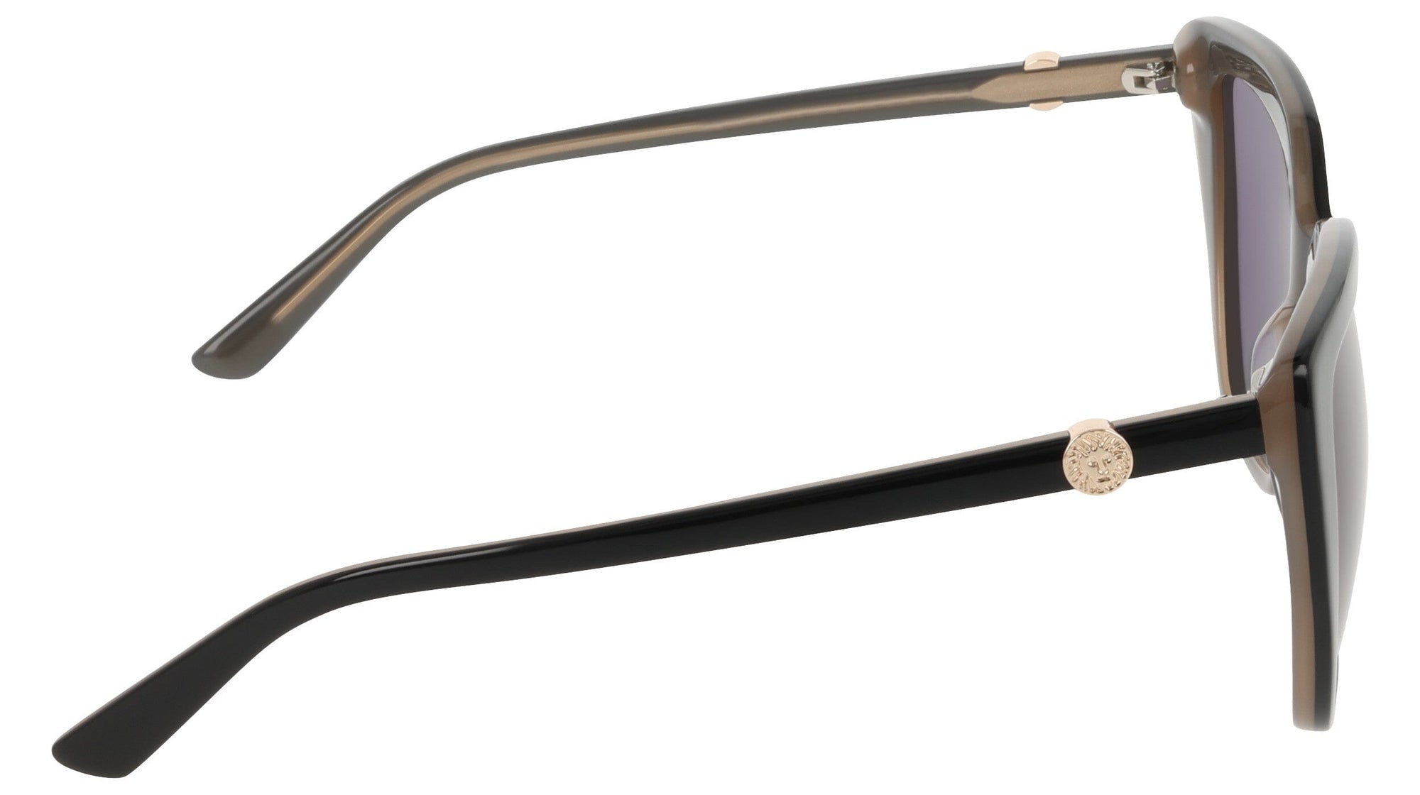 Anne Klein Square Acetate Sunglasses with Uplifting Frame