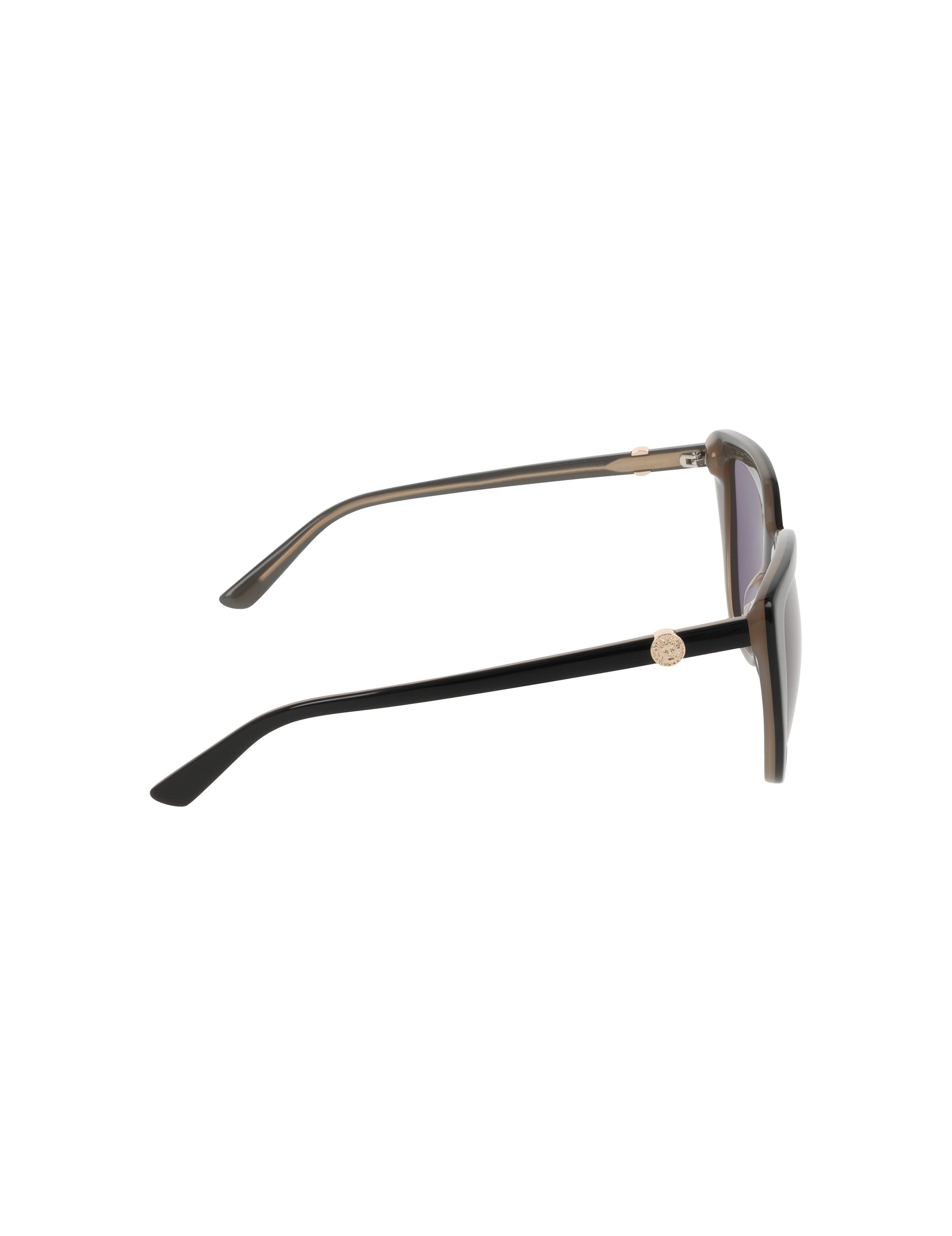 Anne Klein Square Acetate Sunglasses with Uplifting Frame