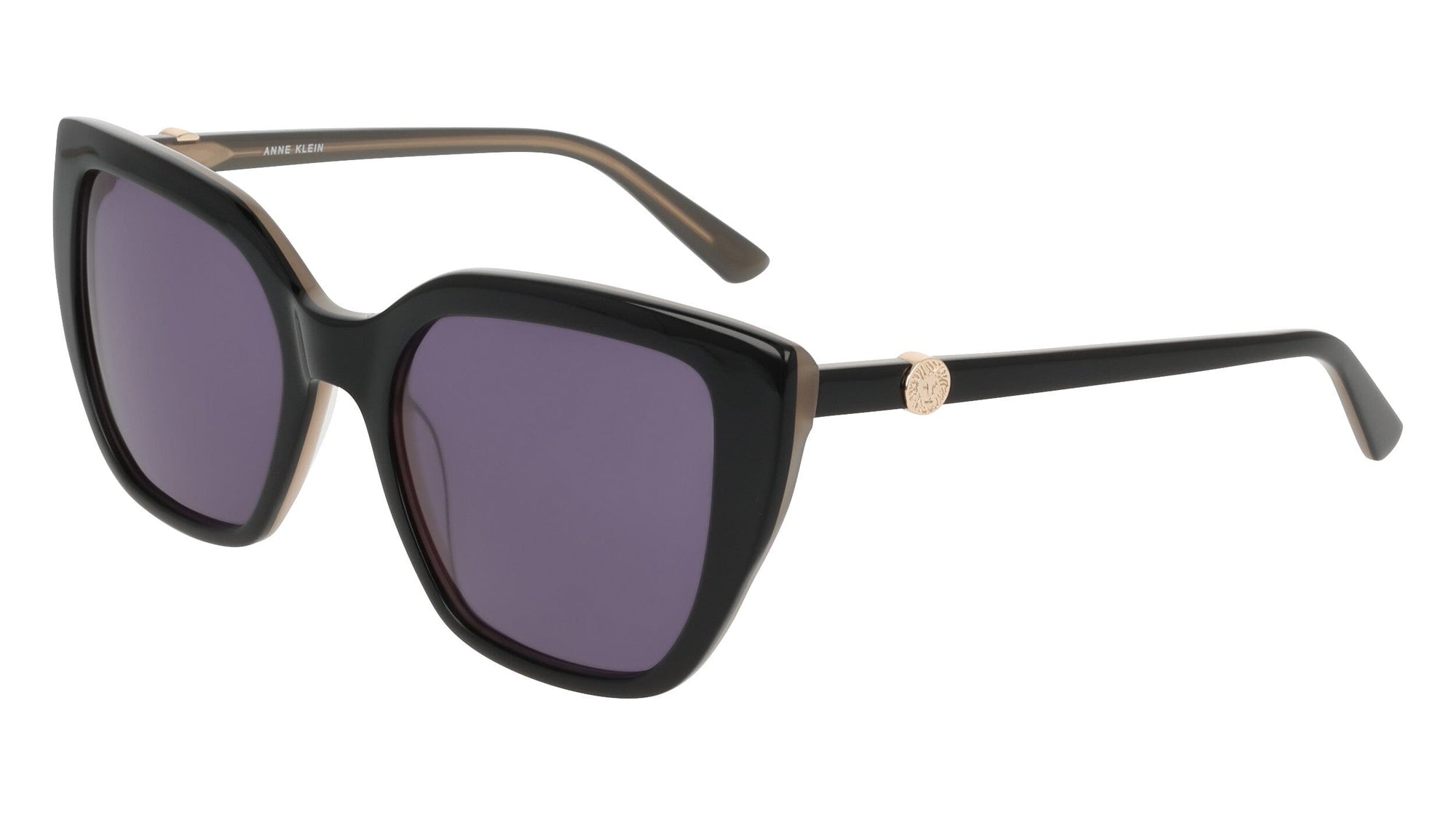 Anne Klein Square Acetate Sunglasses with Uplifting Frame