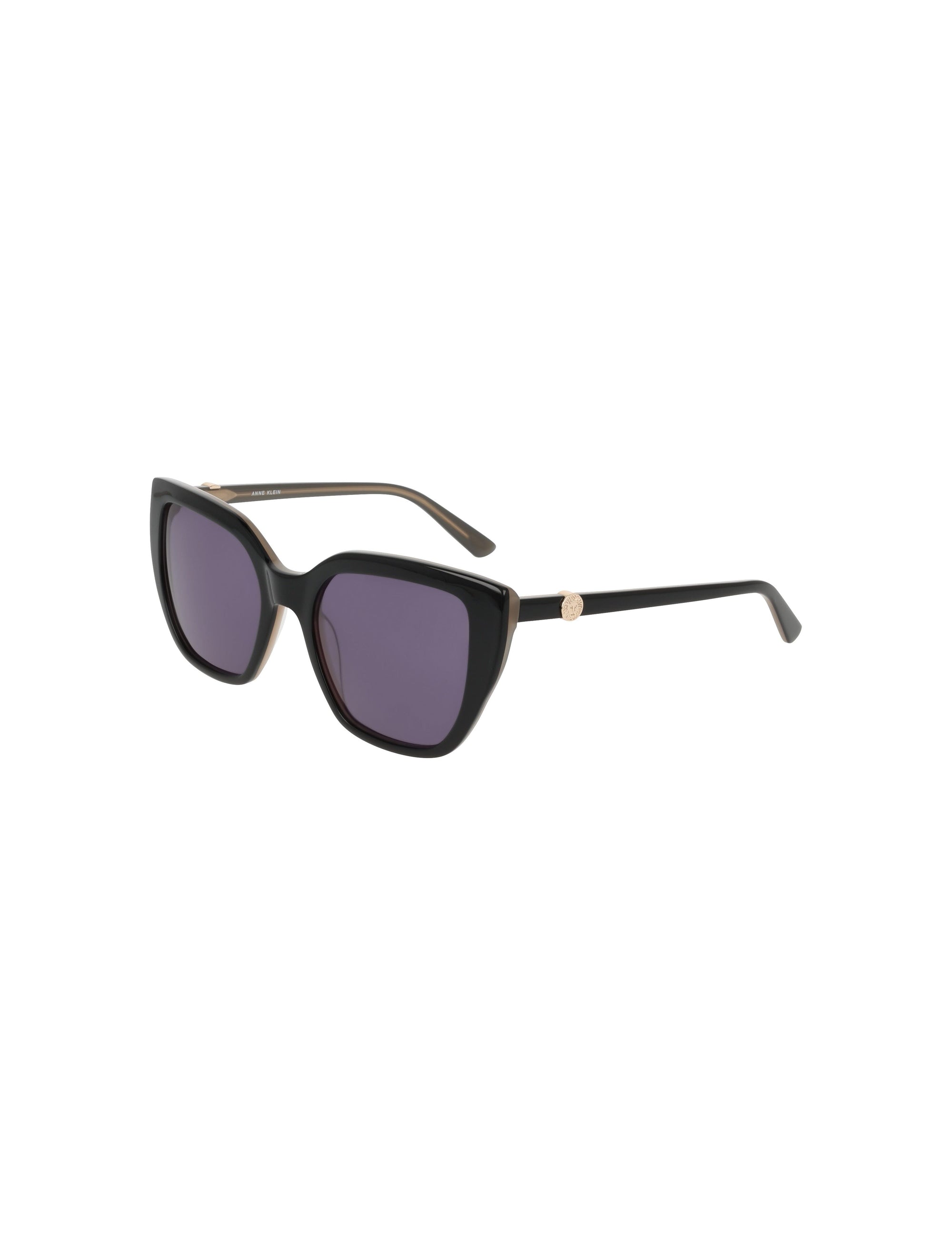Anne Klein Square Acetate Sunglasses with Uplifting Frame