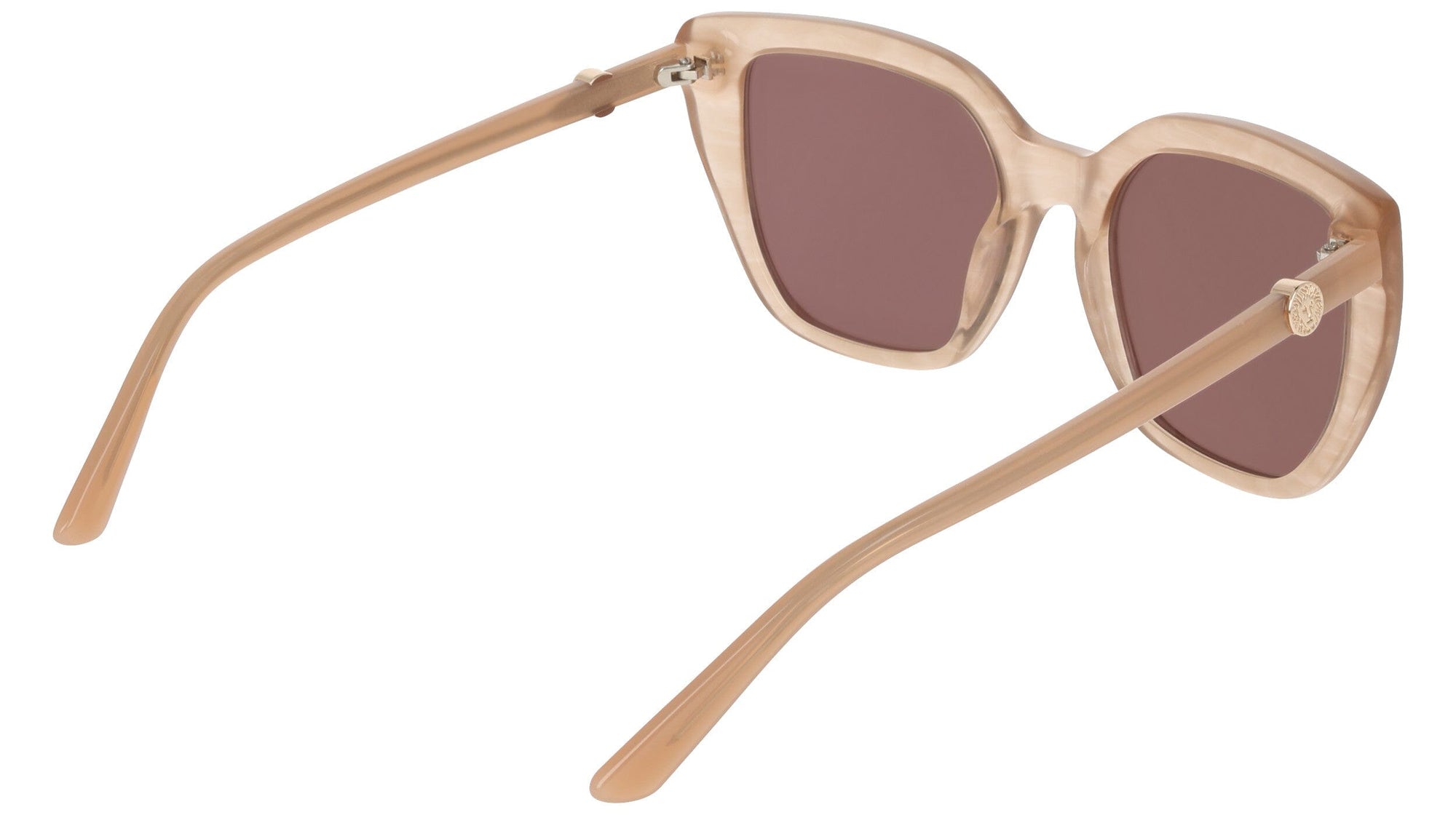 Anne Klein Square Acetate Sunglasses with Uplifting Frame