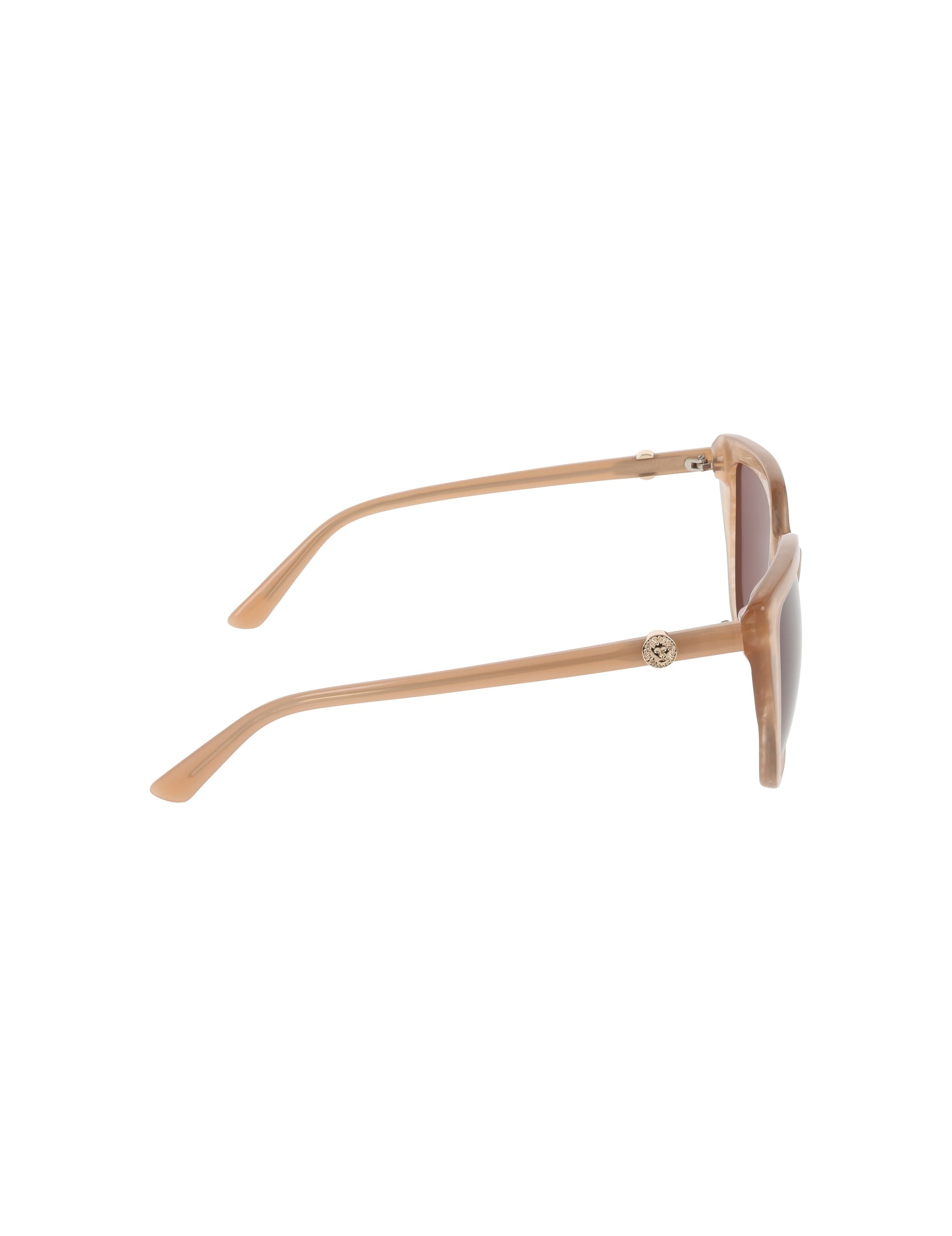 Anne Klein Square Acetate Sunglasses with Uplifting Frame