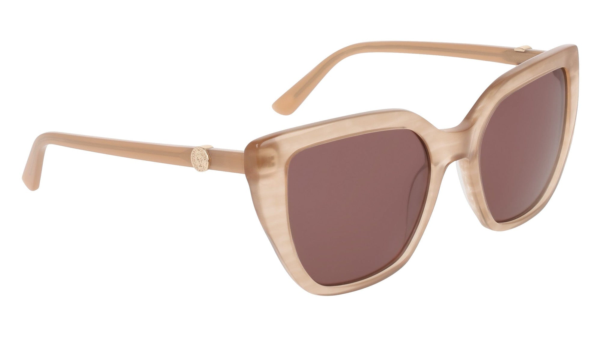 Anne Klein Square Acetate Sunglasses with Uplifting Frame