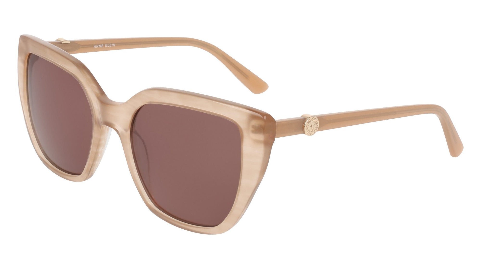 Anne Klein Square Acetate Sunglasses with Uplifting Frame