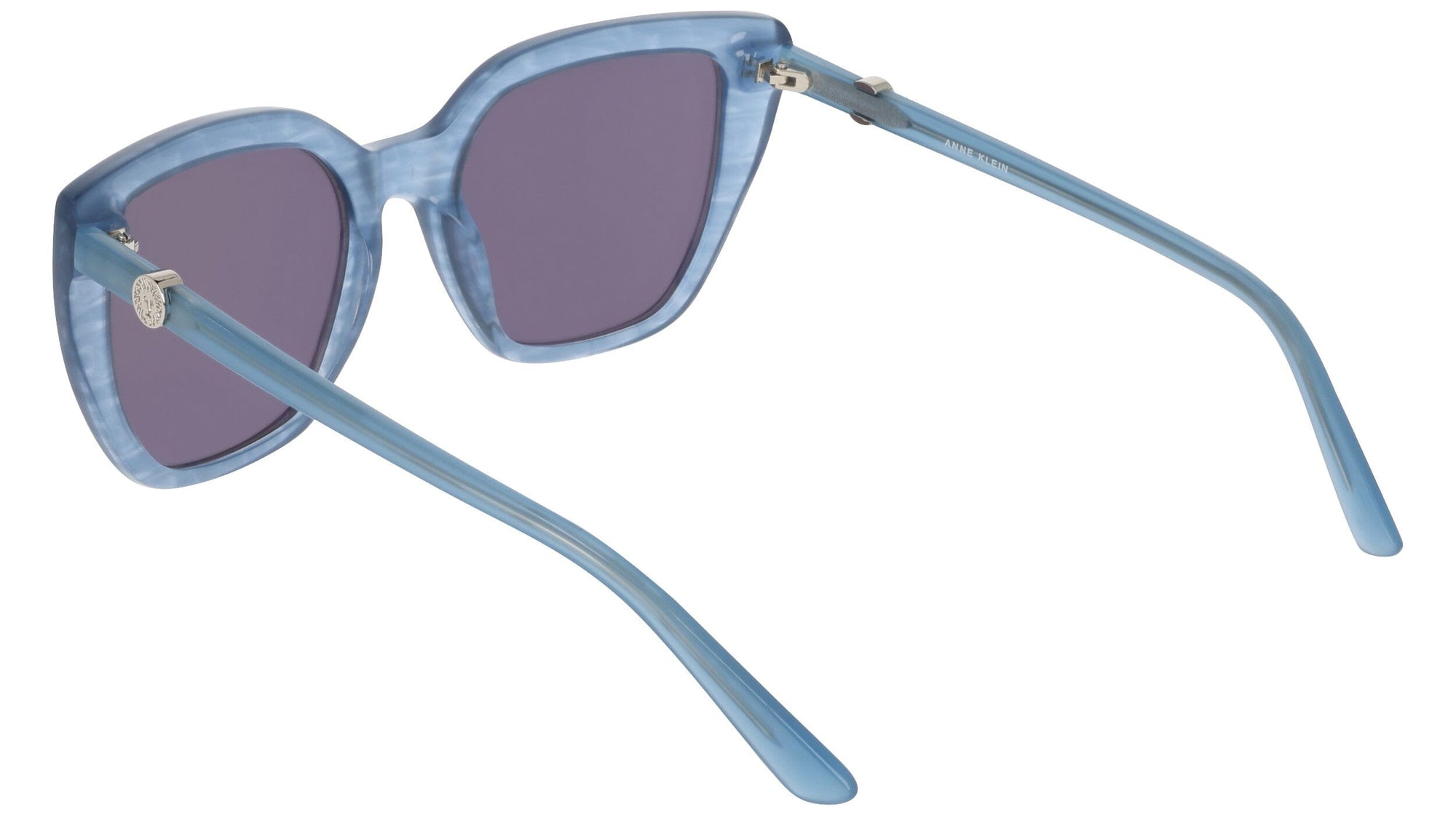 Anne Klein Square Acetate Sunglasses with Uplifting Frame