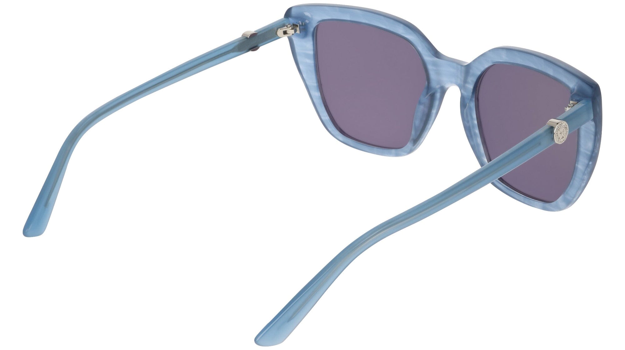 Anne Klein Square Acetate Sunglasses with Uplifting Frame