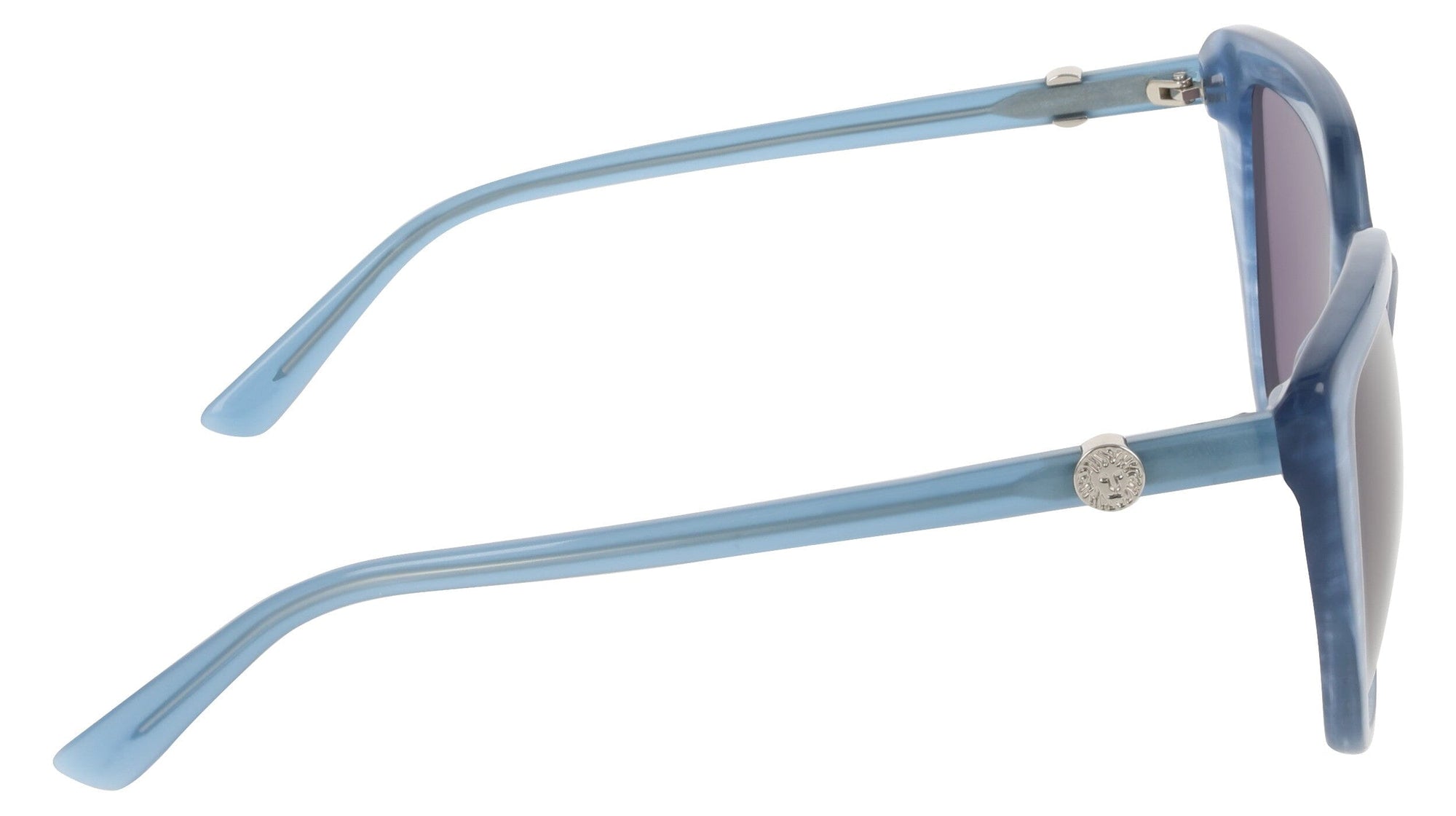 Anne Klein Square Acetate Sunglasses with Uplifting Frame