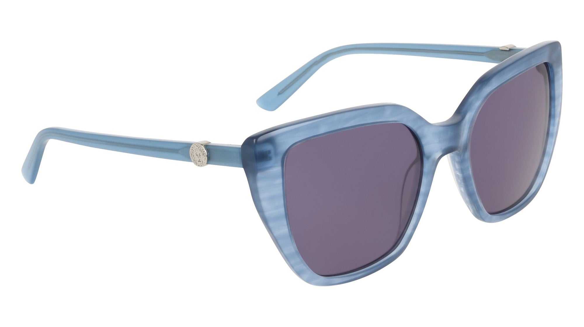 Anne Klein Square Acetate Sunglasses with Uplifting Frame