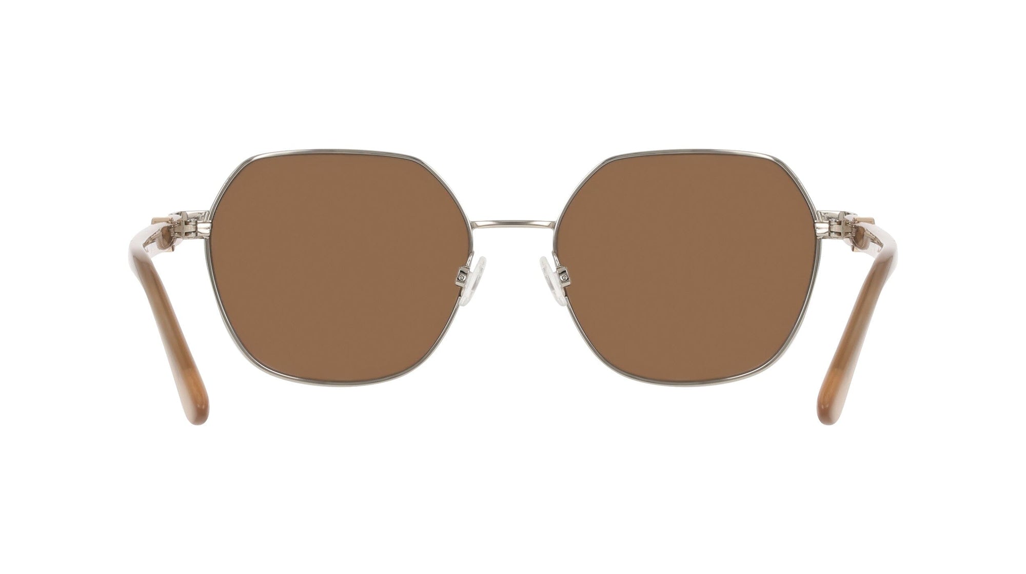 Anne Klein Two-Tone Square Metal Frame Sunglasses