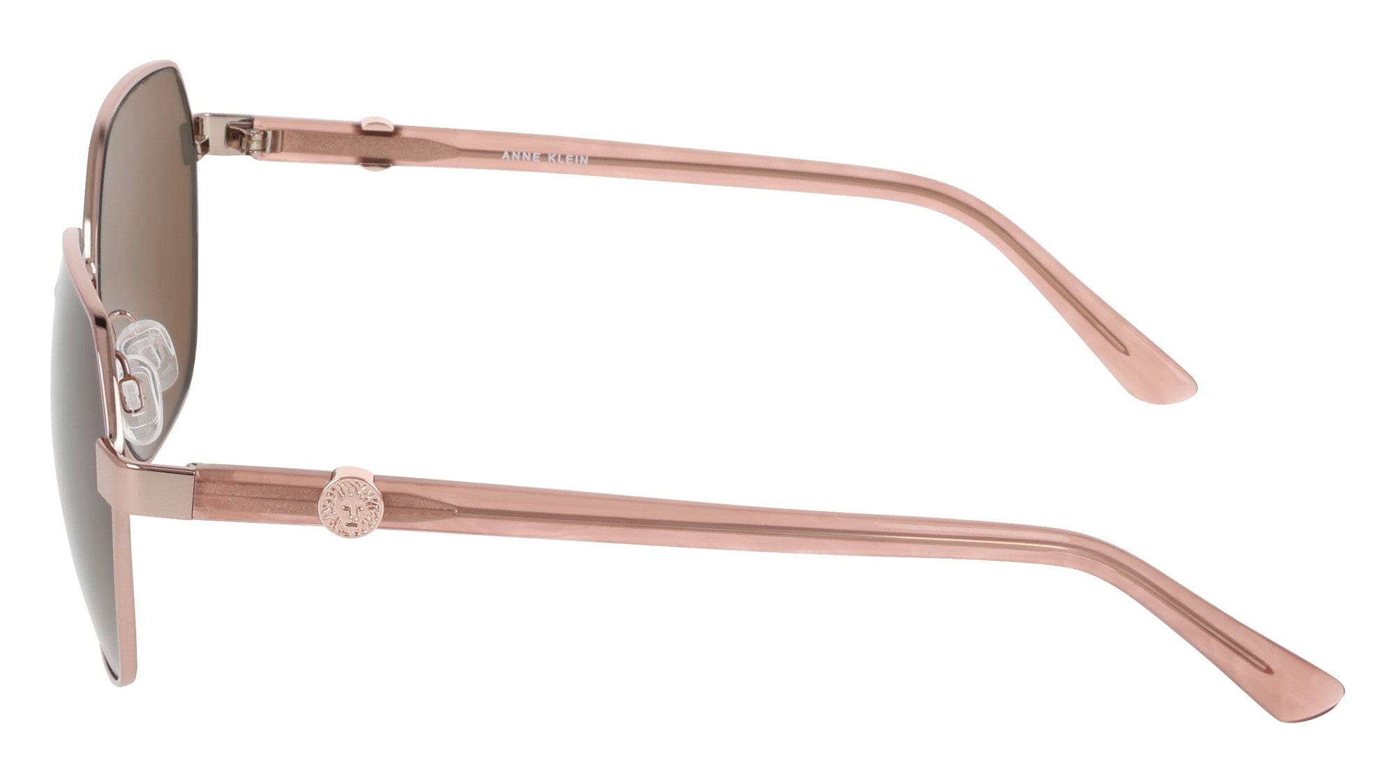 Anne Klein Two-Tone Square Metal Frame Sunglasses