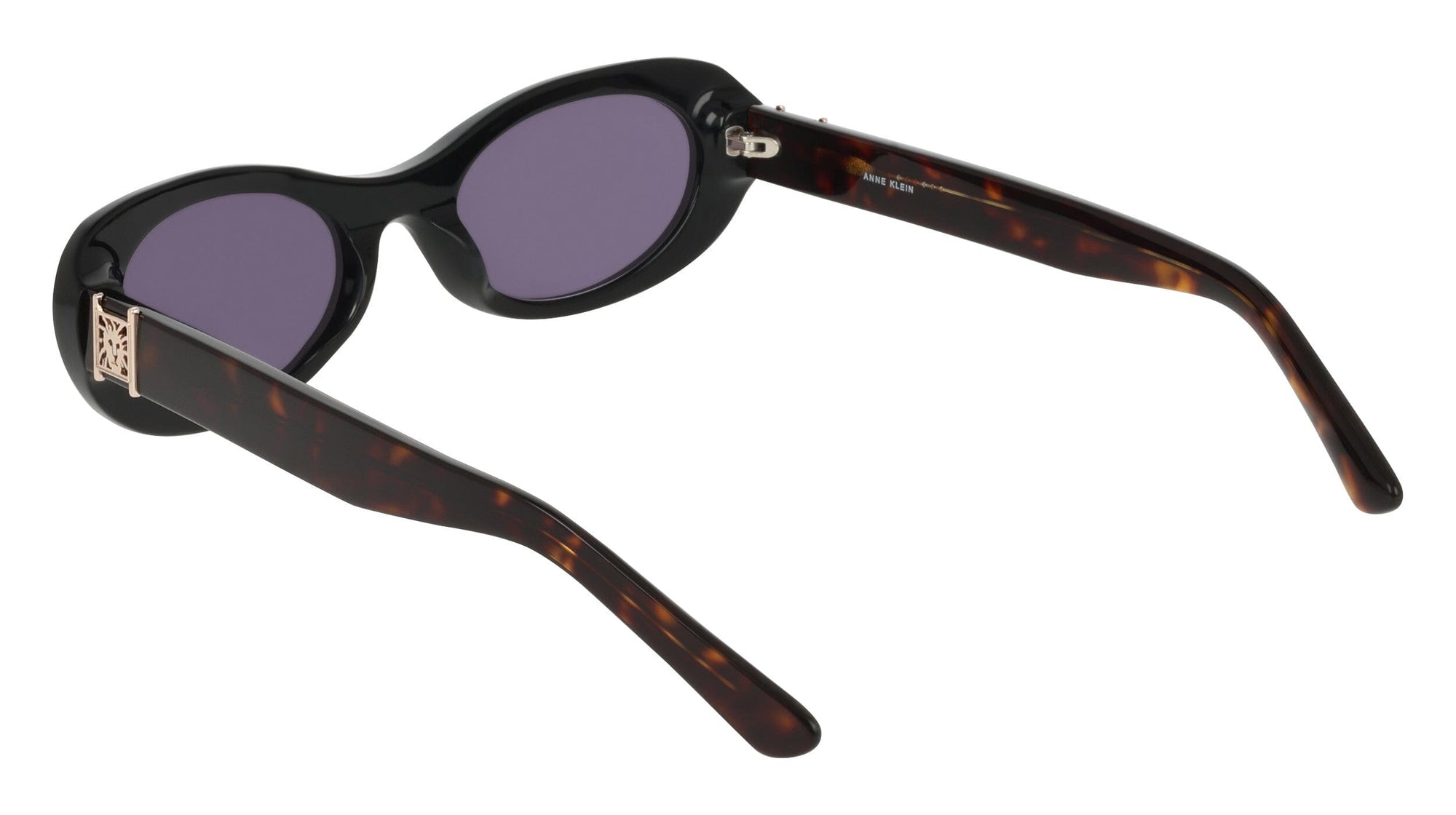 Anne Klein Modern Oval Frame Sunglasses