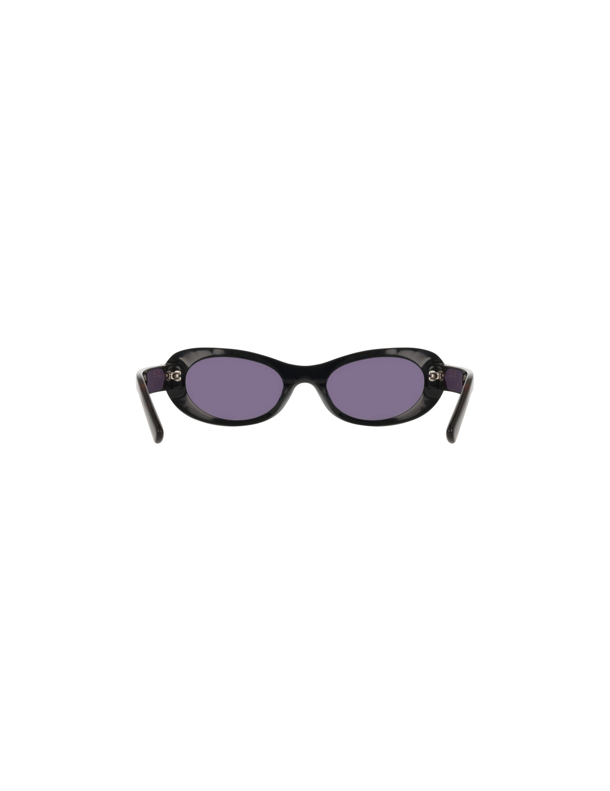 Anne Klein Modern Oval Frame Sunglasses