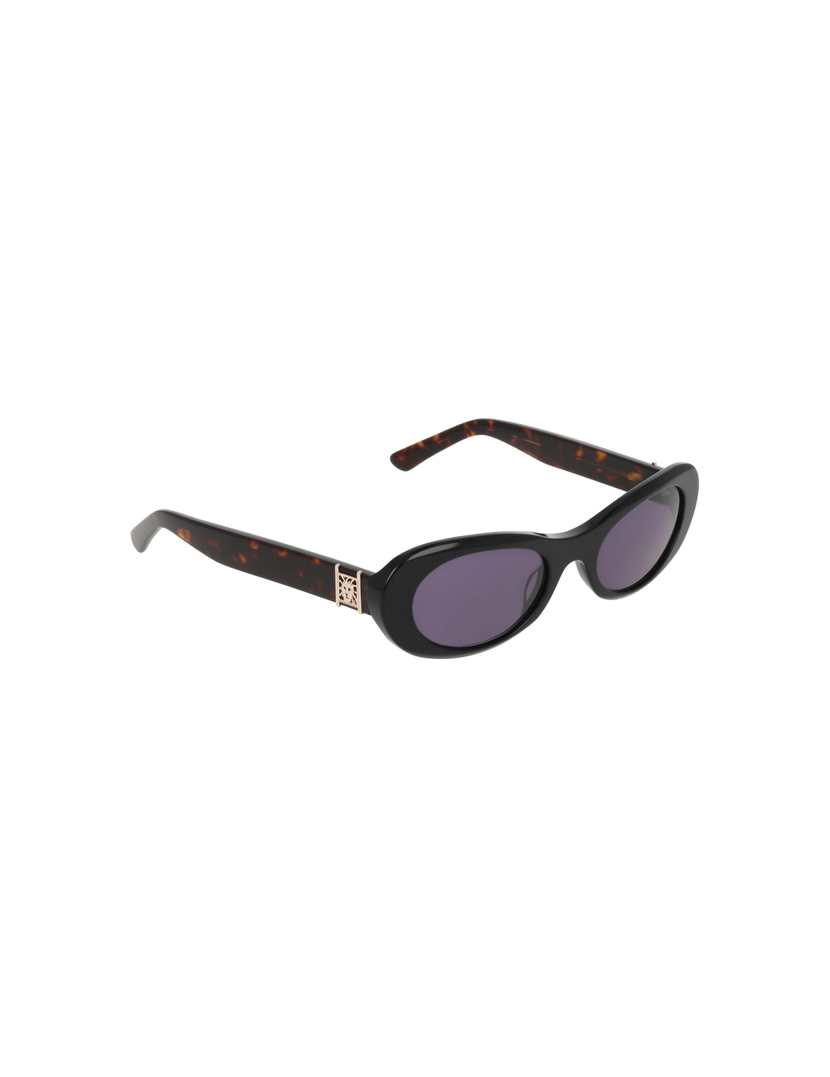 Anne Klein Modern Oval Frame Sunglasses