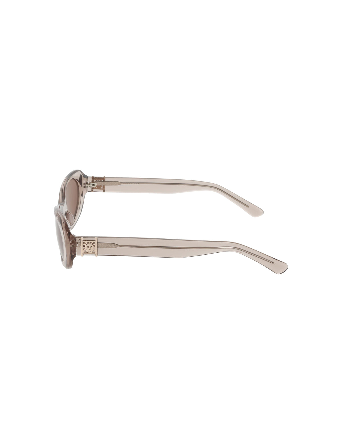 Anne Klein Modern Oval Frame Sunglasses