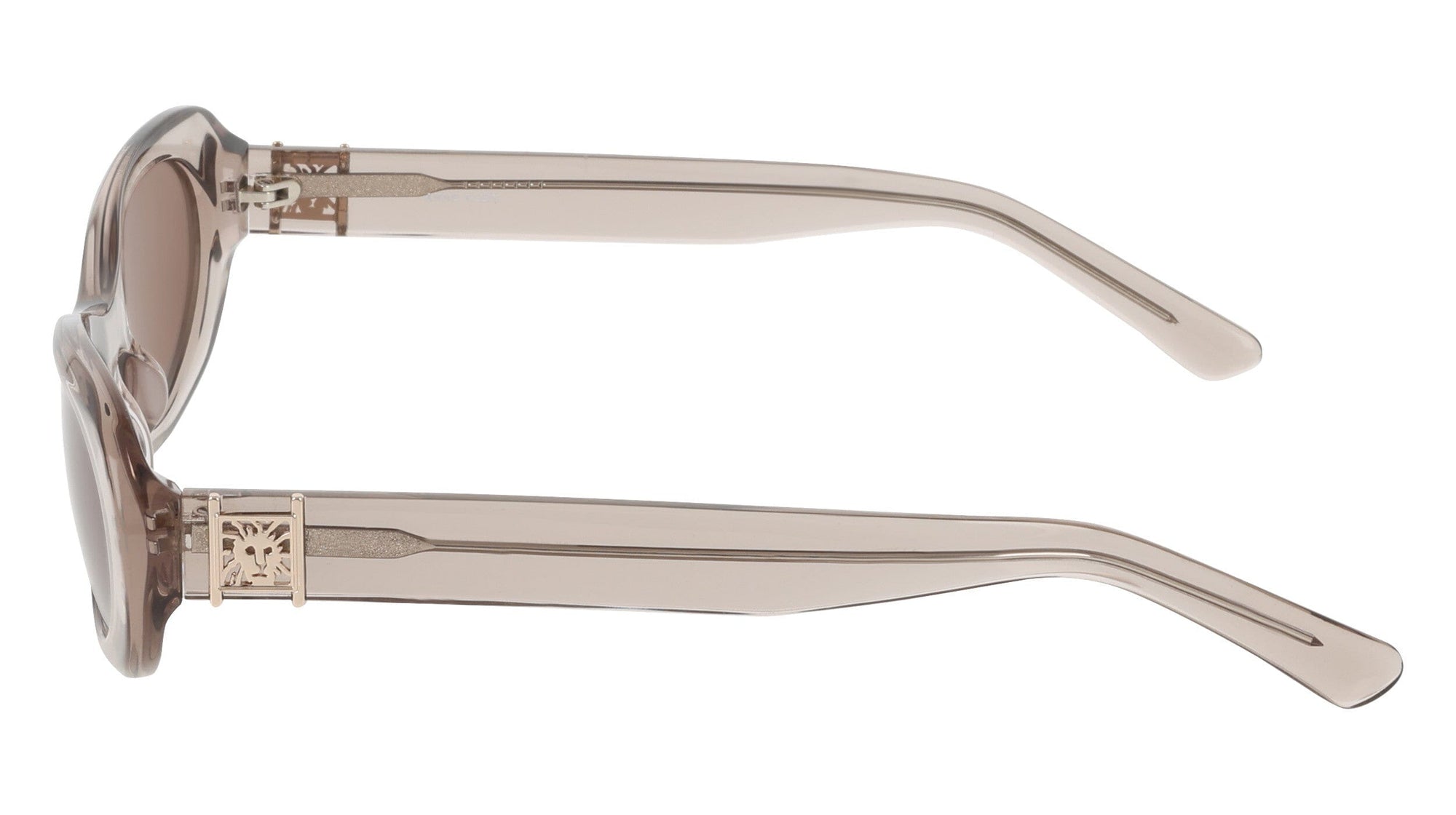 Anne Klein Modern Oval Frame Sunglasses