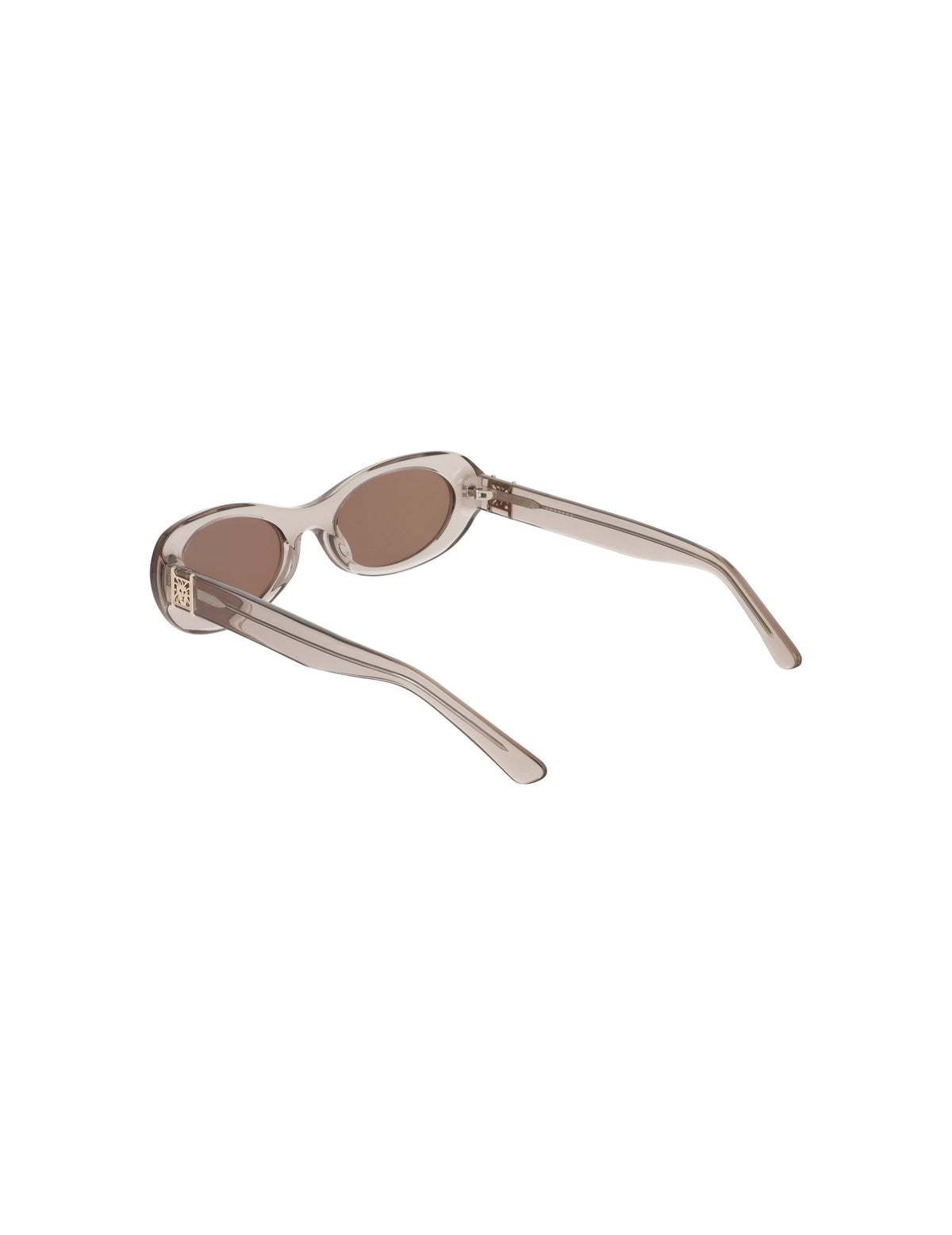 Anne Klein Modern Oval Frame Sunglasses