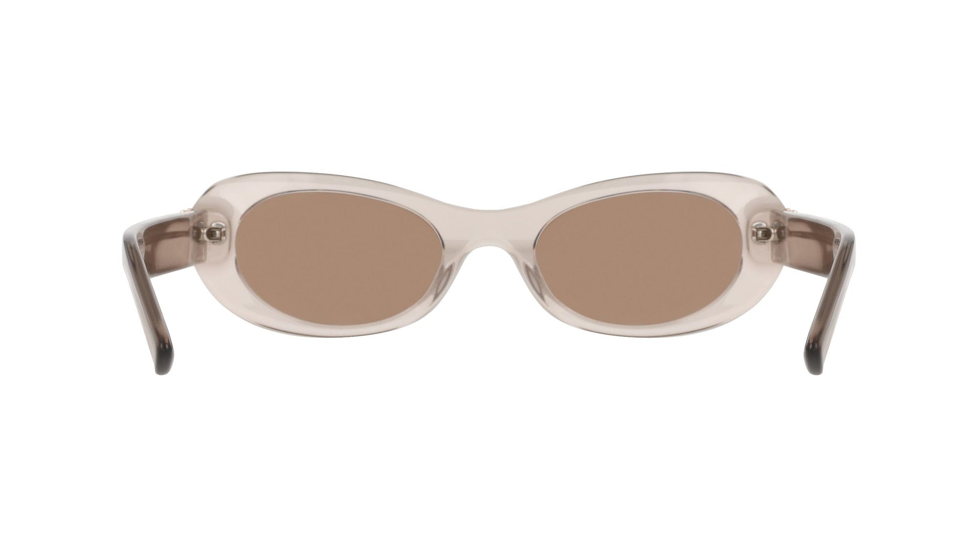 Anne Klein Modern Oval Frame Sunglasses