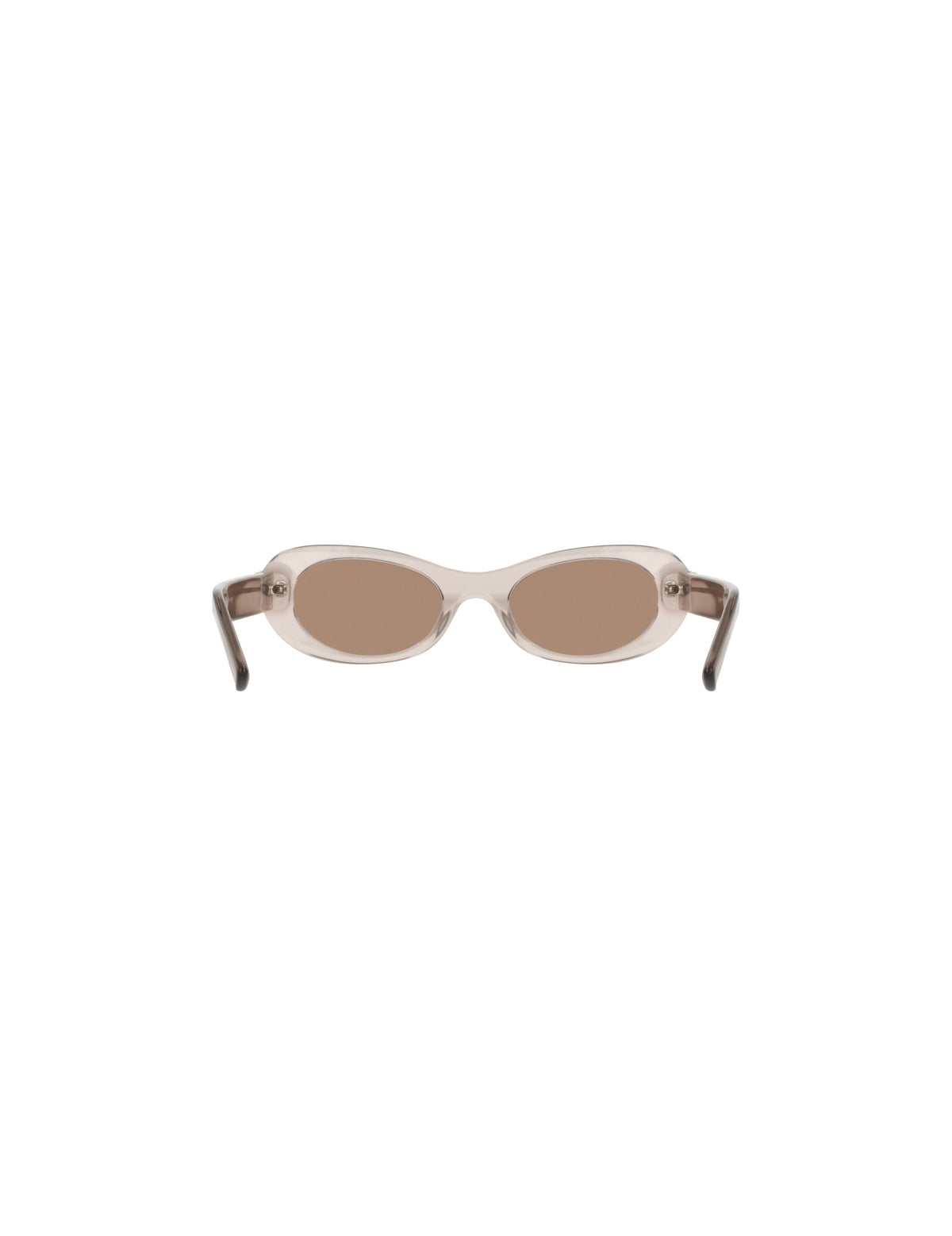 Anne Klein Modern Oval Frame Sunglasses