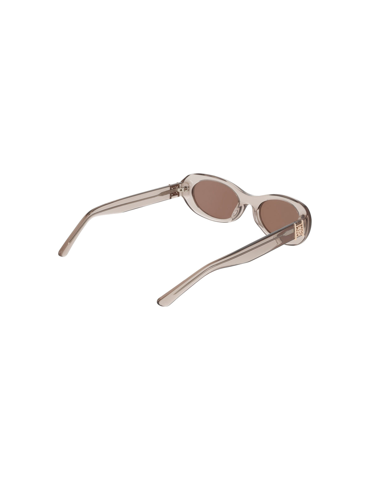Anne Klein Modern Oval Frame Sunglasses