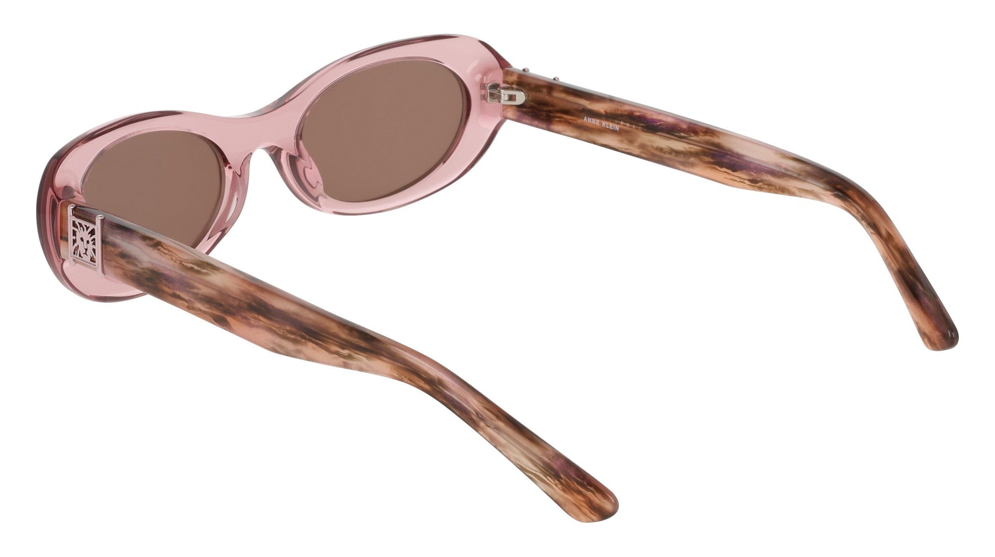 Anne Klein Modern Oval Frame Sunglasses